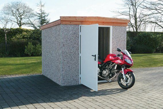 Concrete sheds