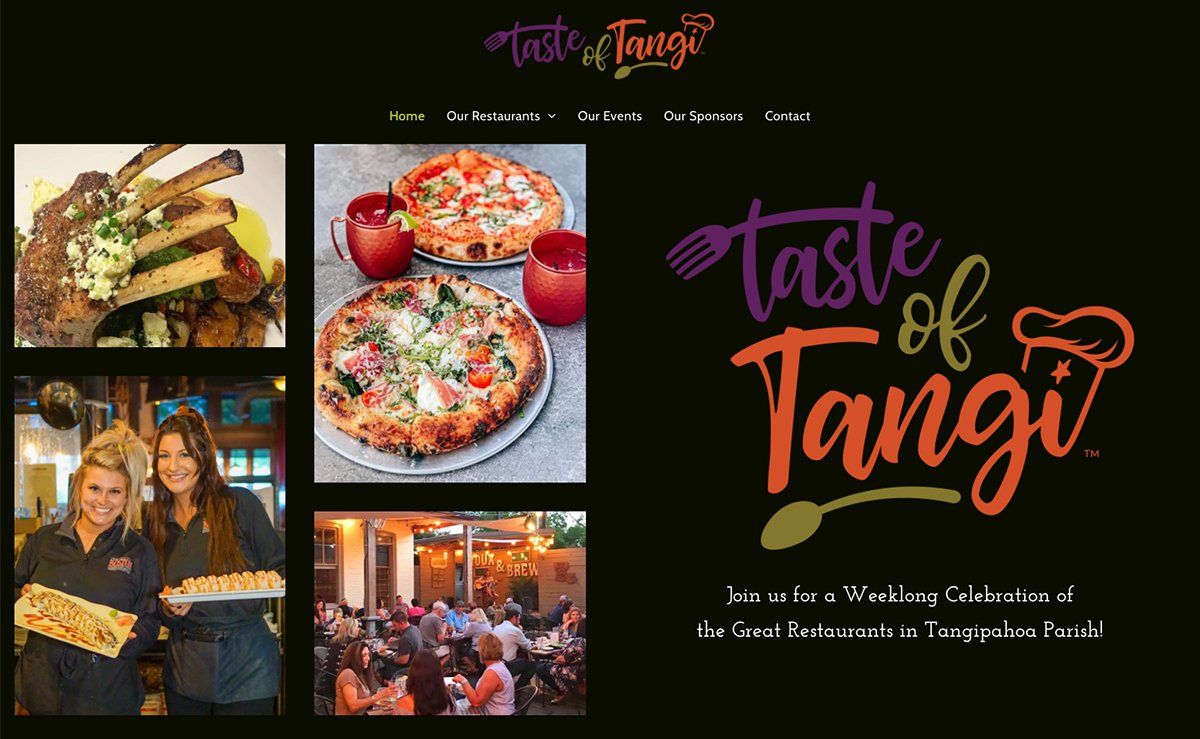 Taste of Tangi Home Page