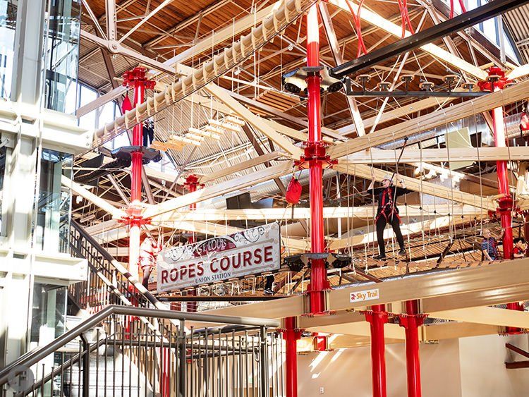 Parque de aventuras interior circuitos Circuito de aventuras interior