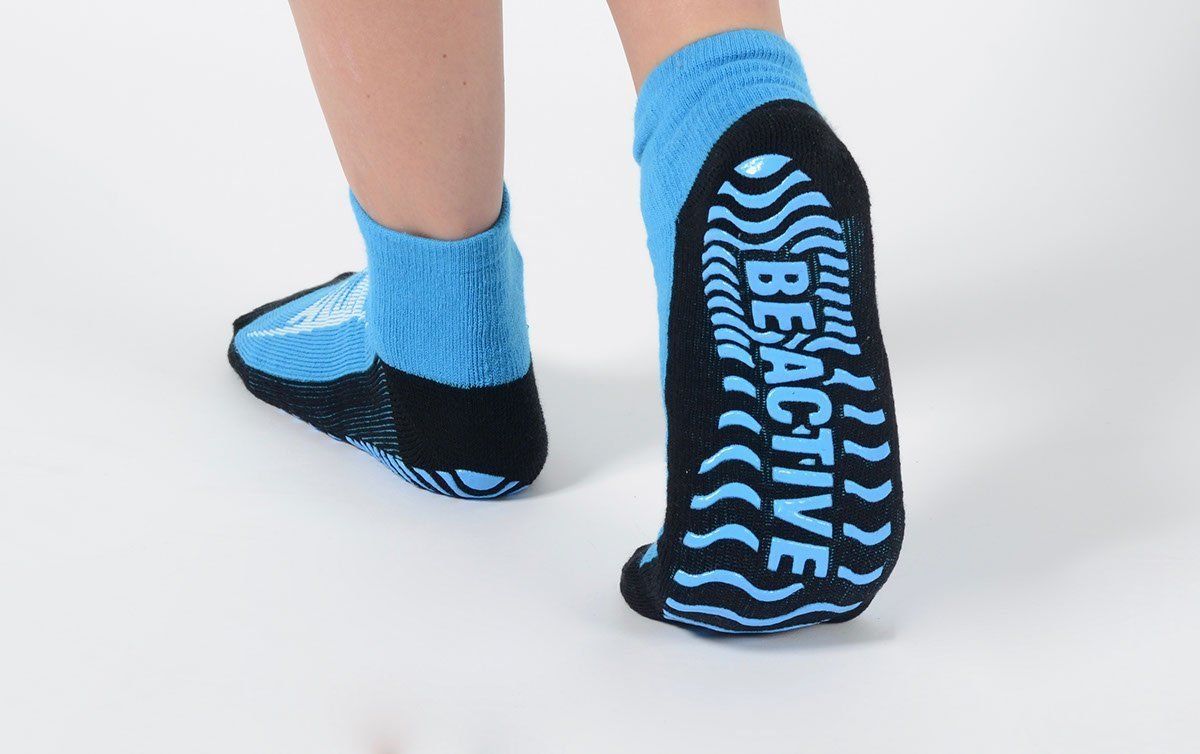 Fabrica de calcetines trampoline blue