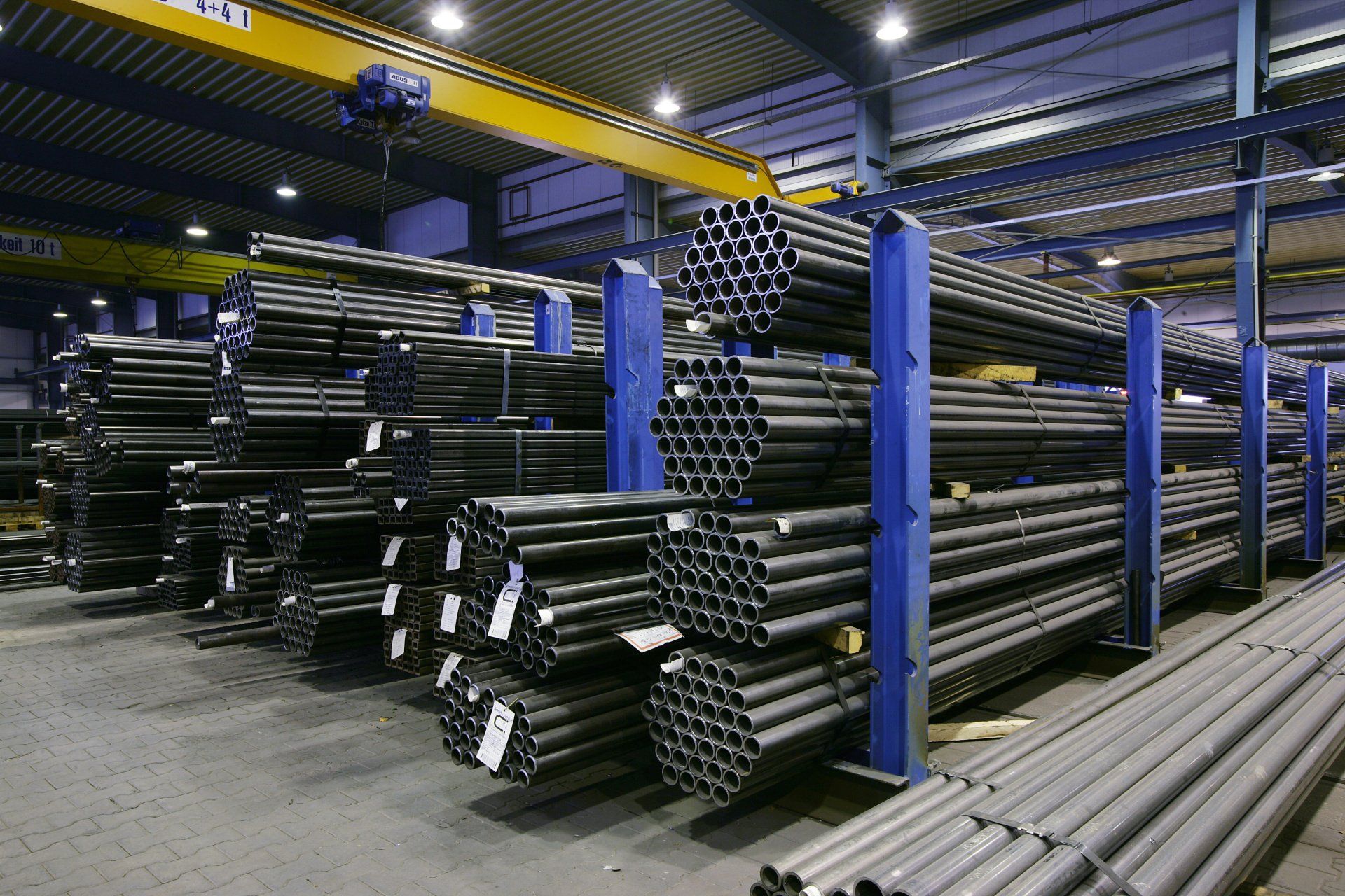 large gamme d'acier