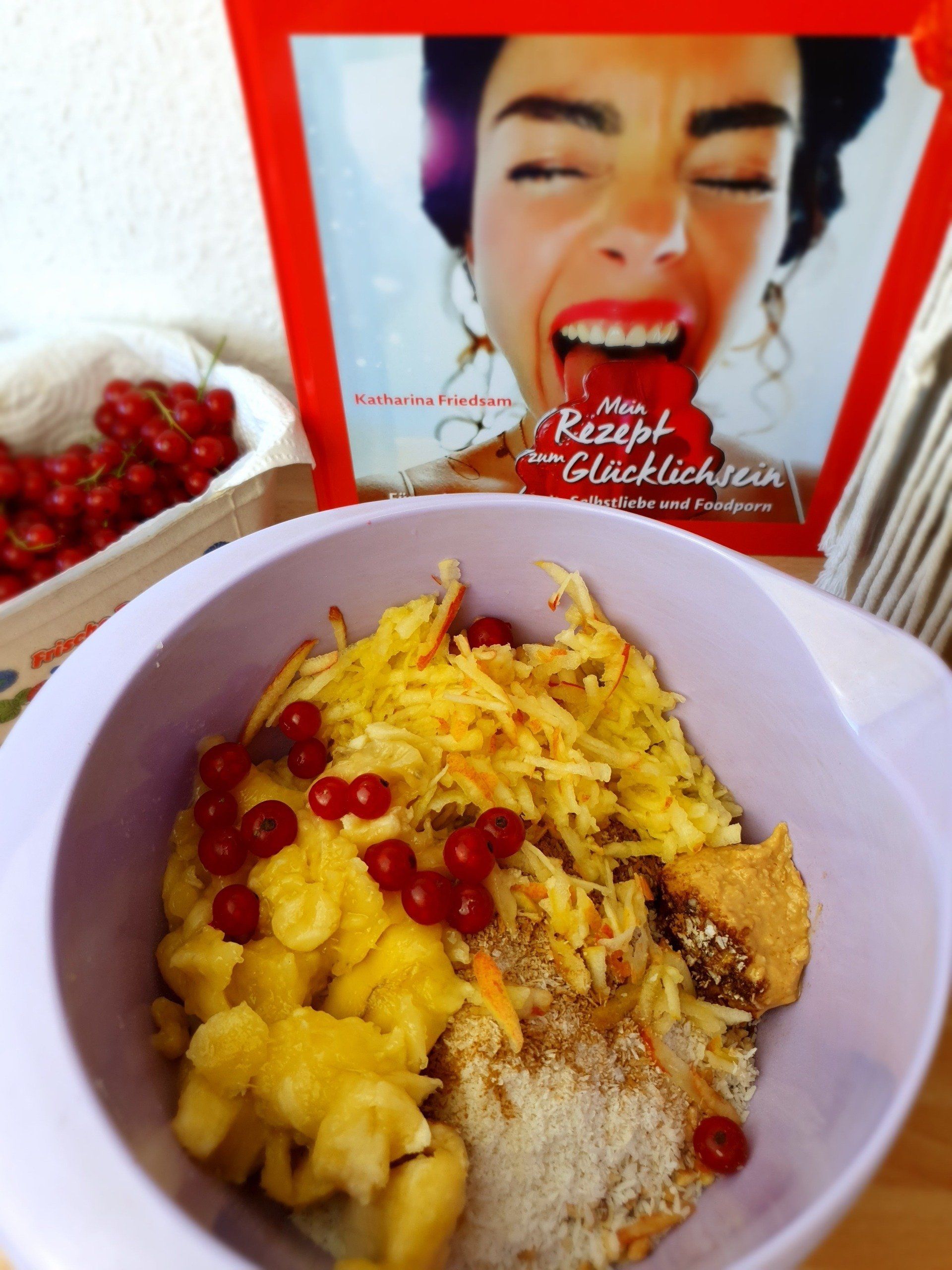 Haferflocken Johannisbeer Kuchen Rezept