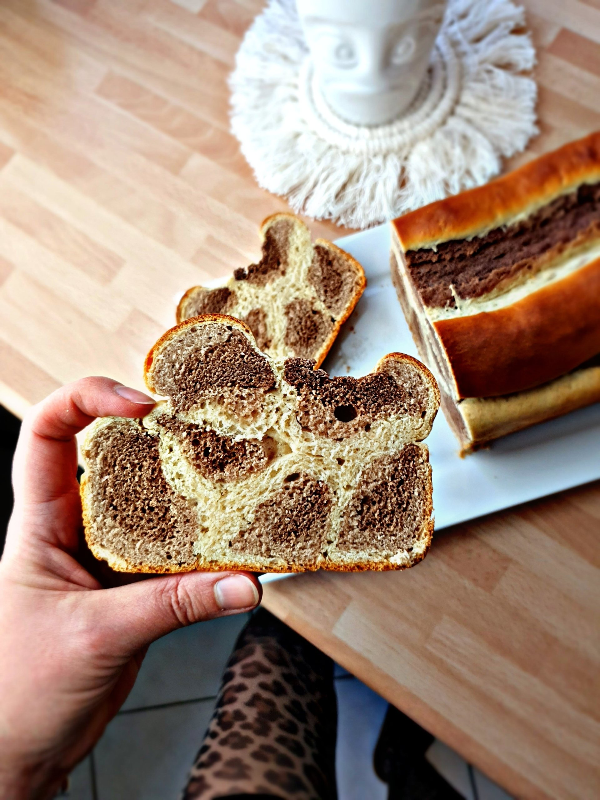 Leoparden Brioche