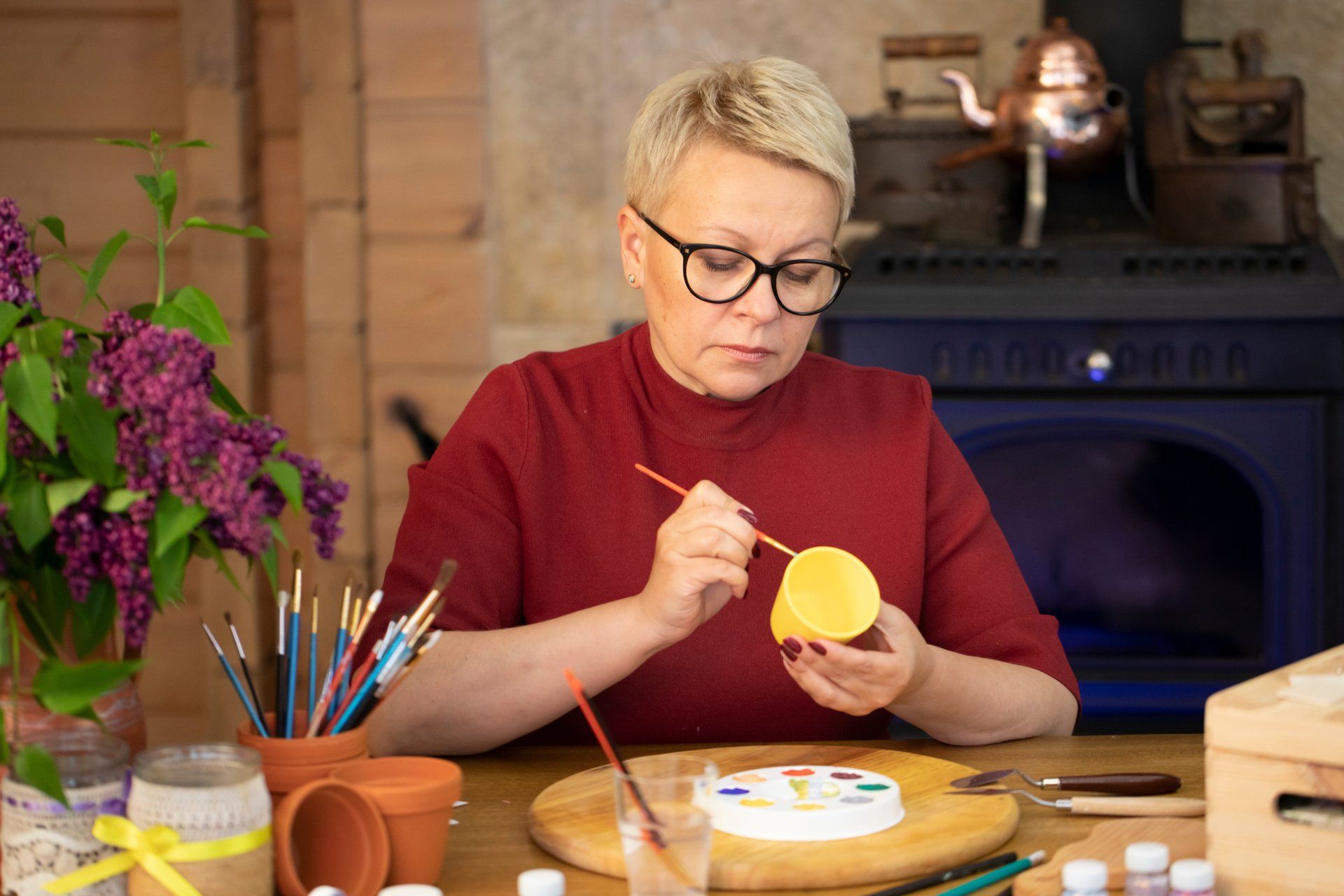 Family Painting Pottery