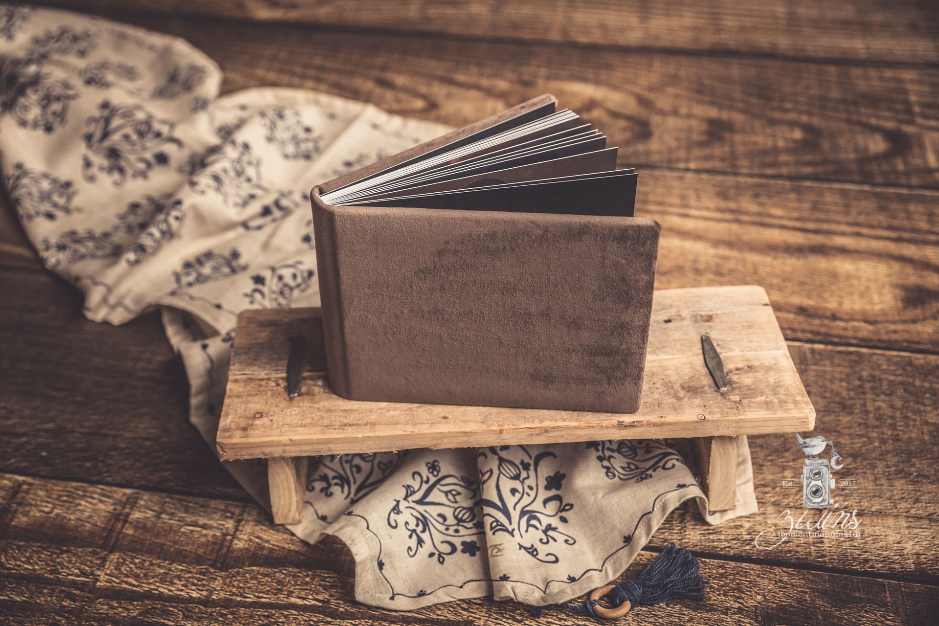 Fotobücher Fotobücher in verschiedenen Formaten und Farben/Stoffen