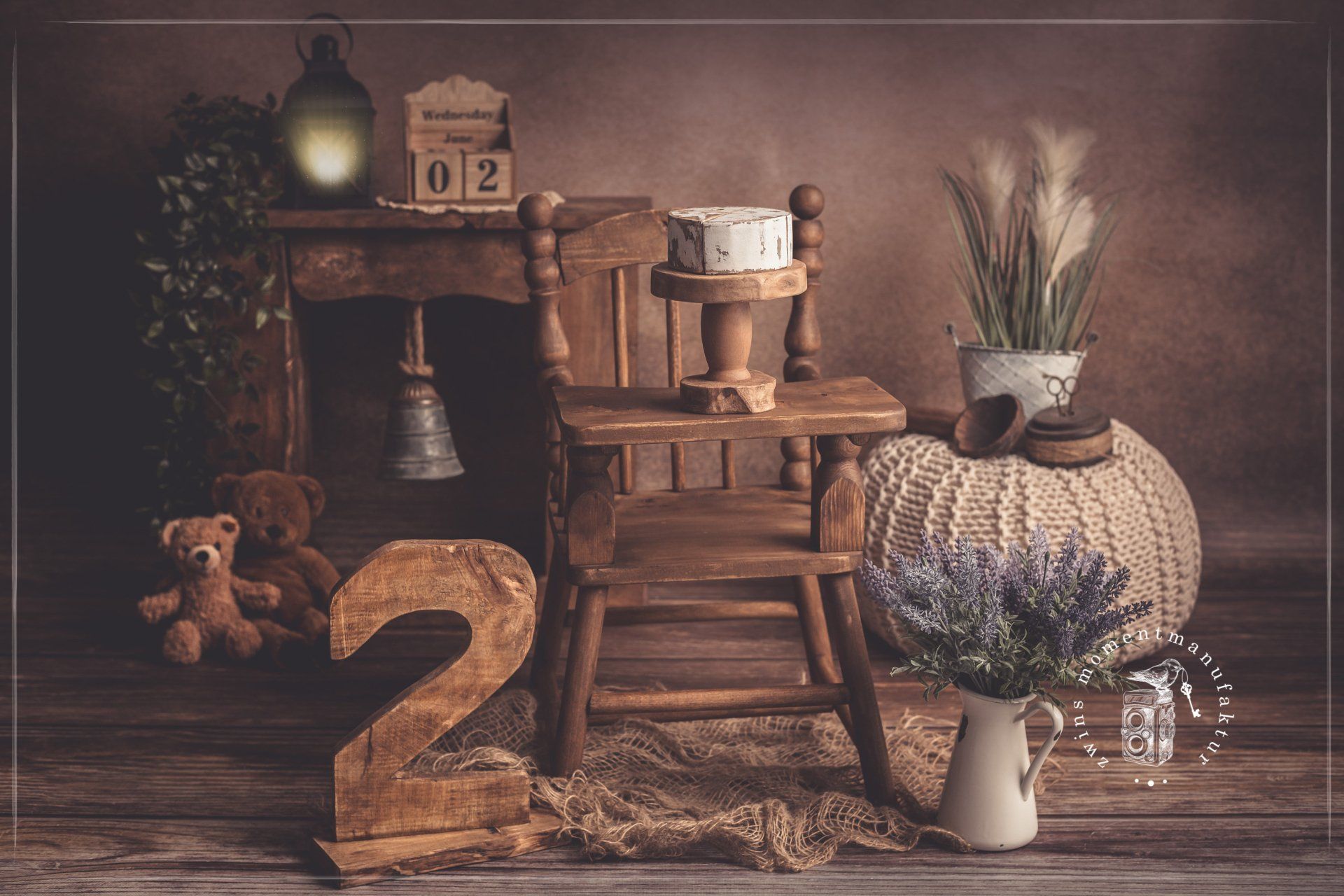 Birthdayshooting in einem dekorierten Set in Hamburg