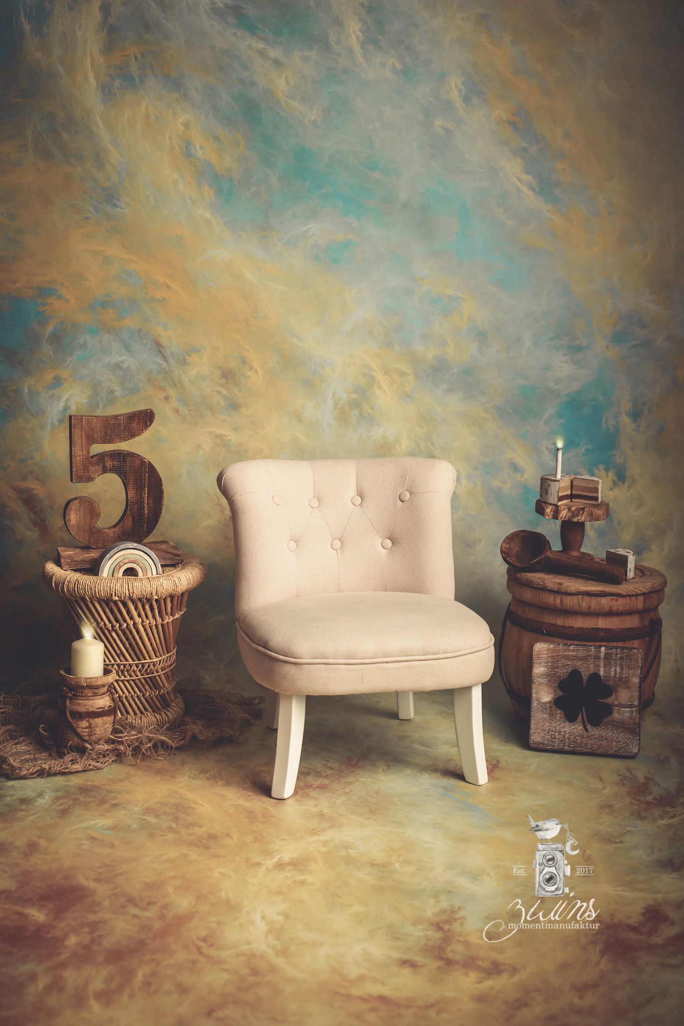 Fotoshooting für Babys zum Geburtstag in Hamburg