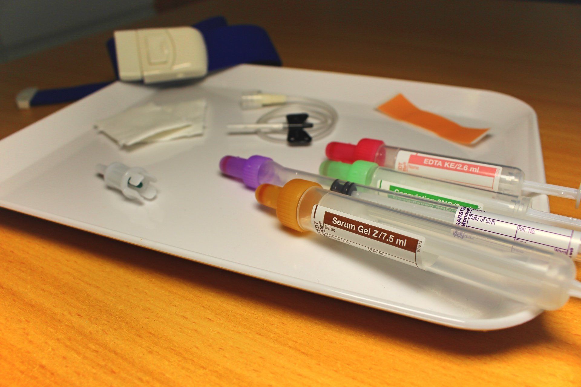 Blut-, Speichel-, Stuhl- und Urinanalyse