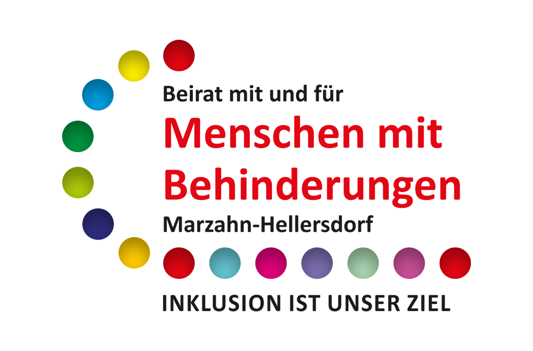 Logo: Beirat mit und für Menschen mit Behinderungen Marzahn-Hellersdorf Logo: Beirat mit und für Menschen mit Behinderungen Marzahn-Hellersdorf