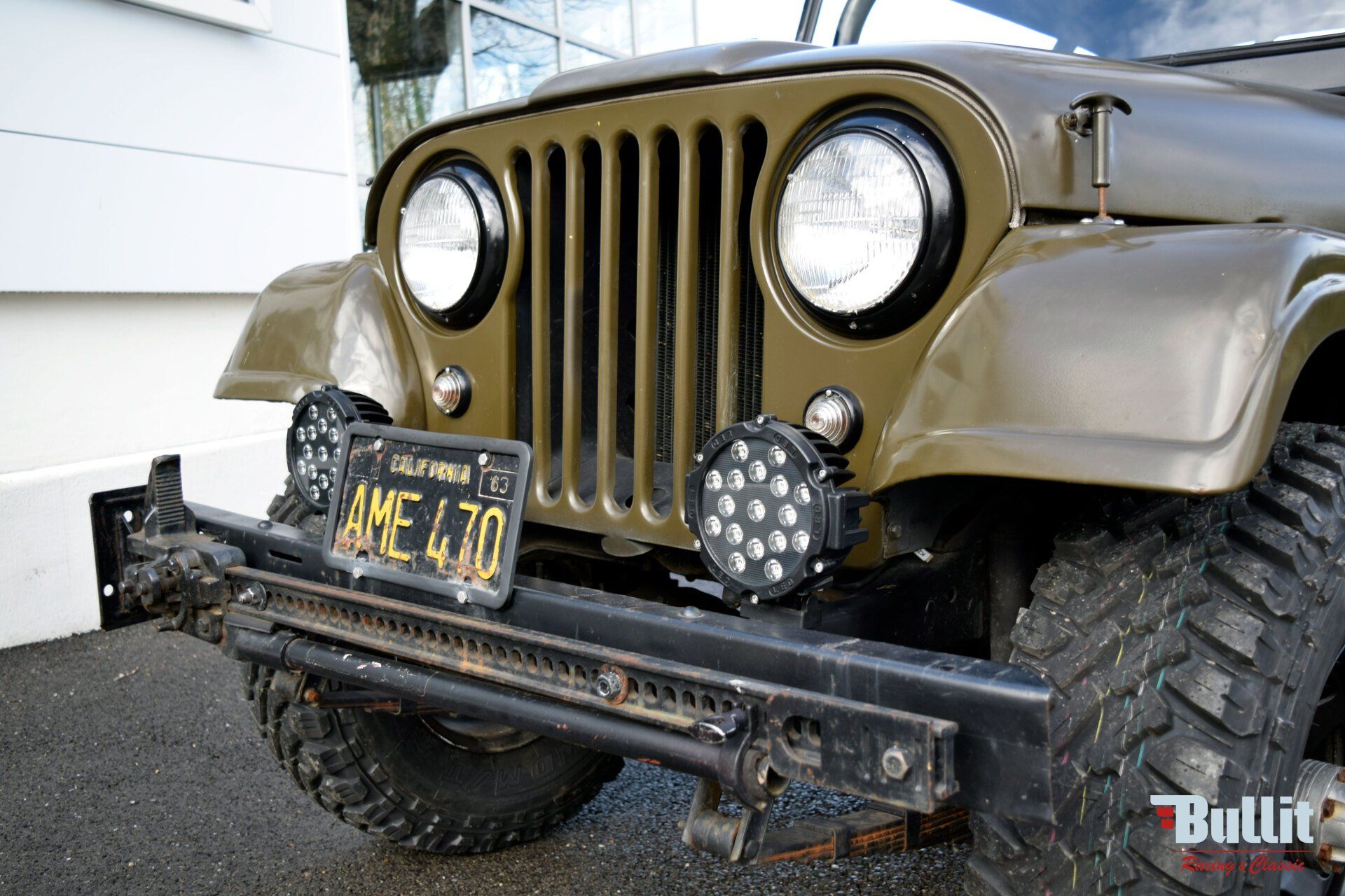 avant Willys Jeep CJ5 1963