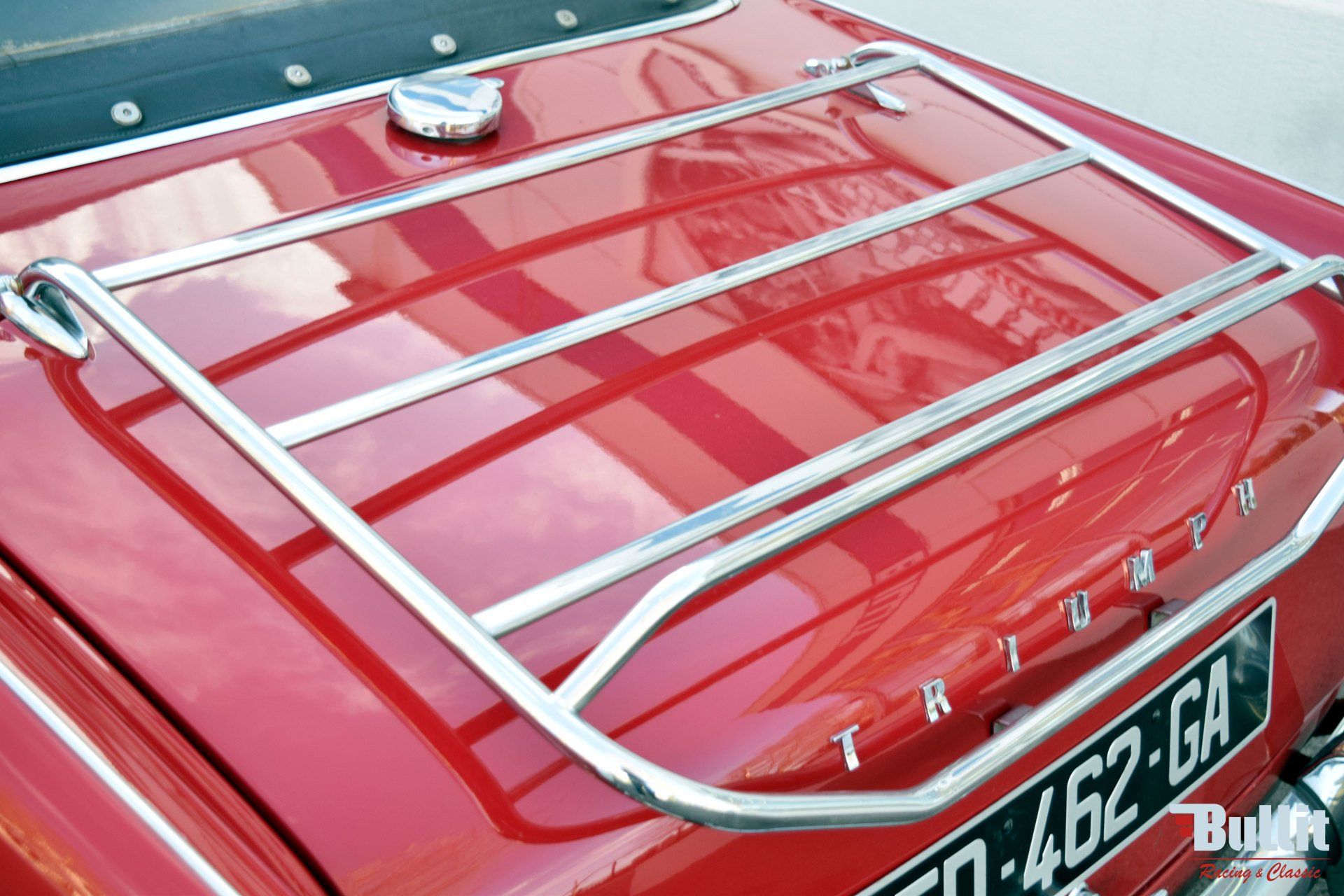 porte bagages Triumph TR4