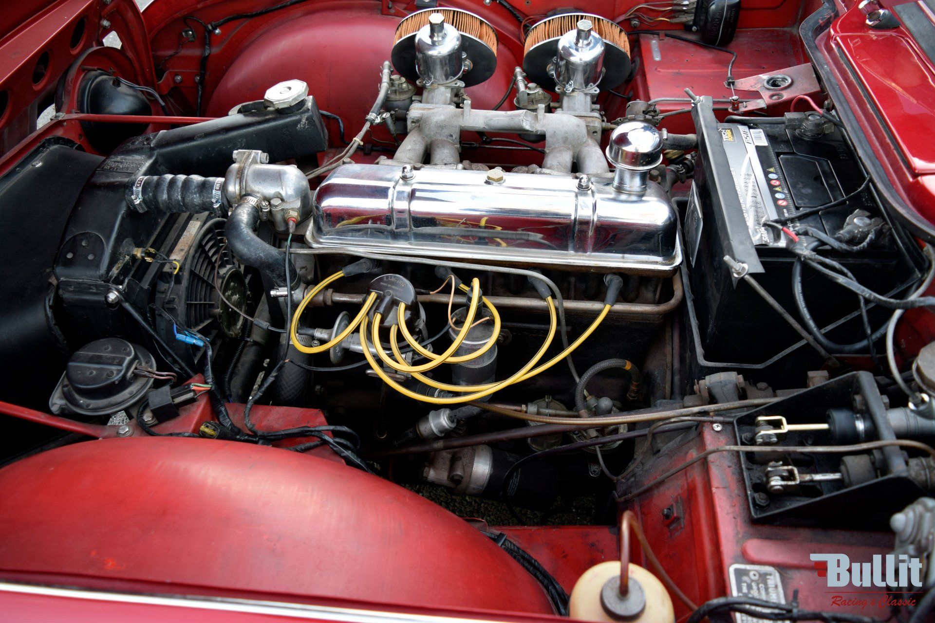 Moteur 4 cylindres Triumph TR4