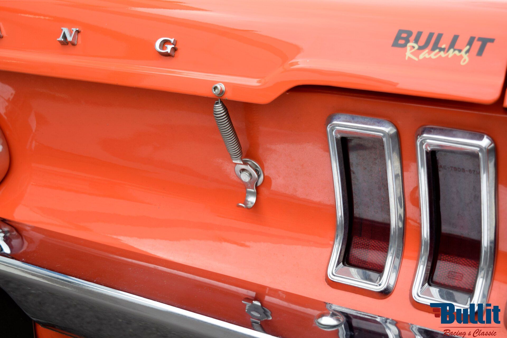 arrière Mustang coupé prépa groupe 2 - 1967