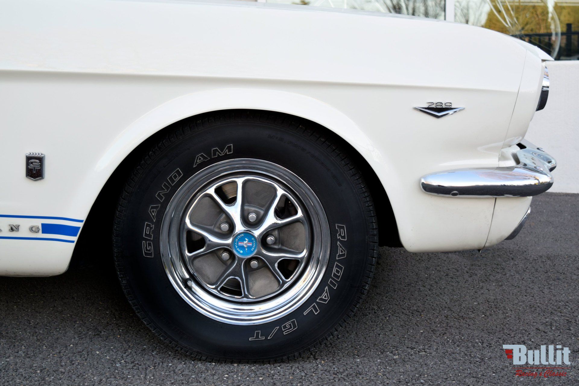 jantes chromes styled style FORD Mustang cabriolet 289 code A 1965