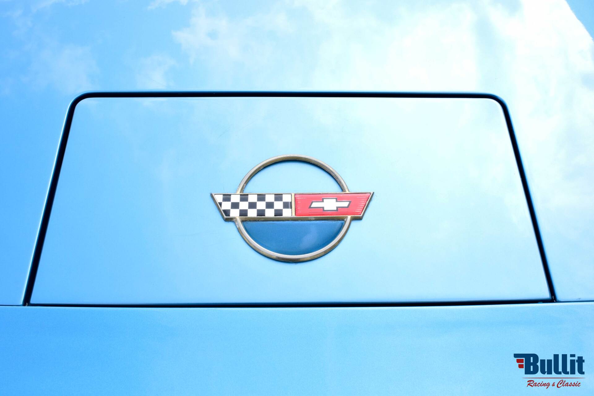 logo Chevrolet Corvette C4 cabriolet V8 350 ci boite 4+3 o/d de 1987