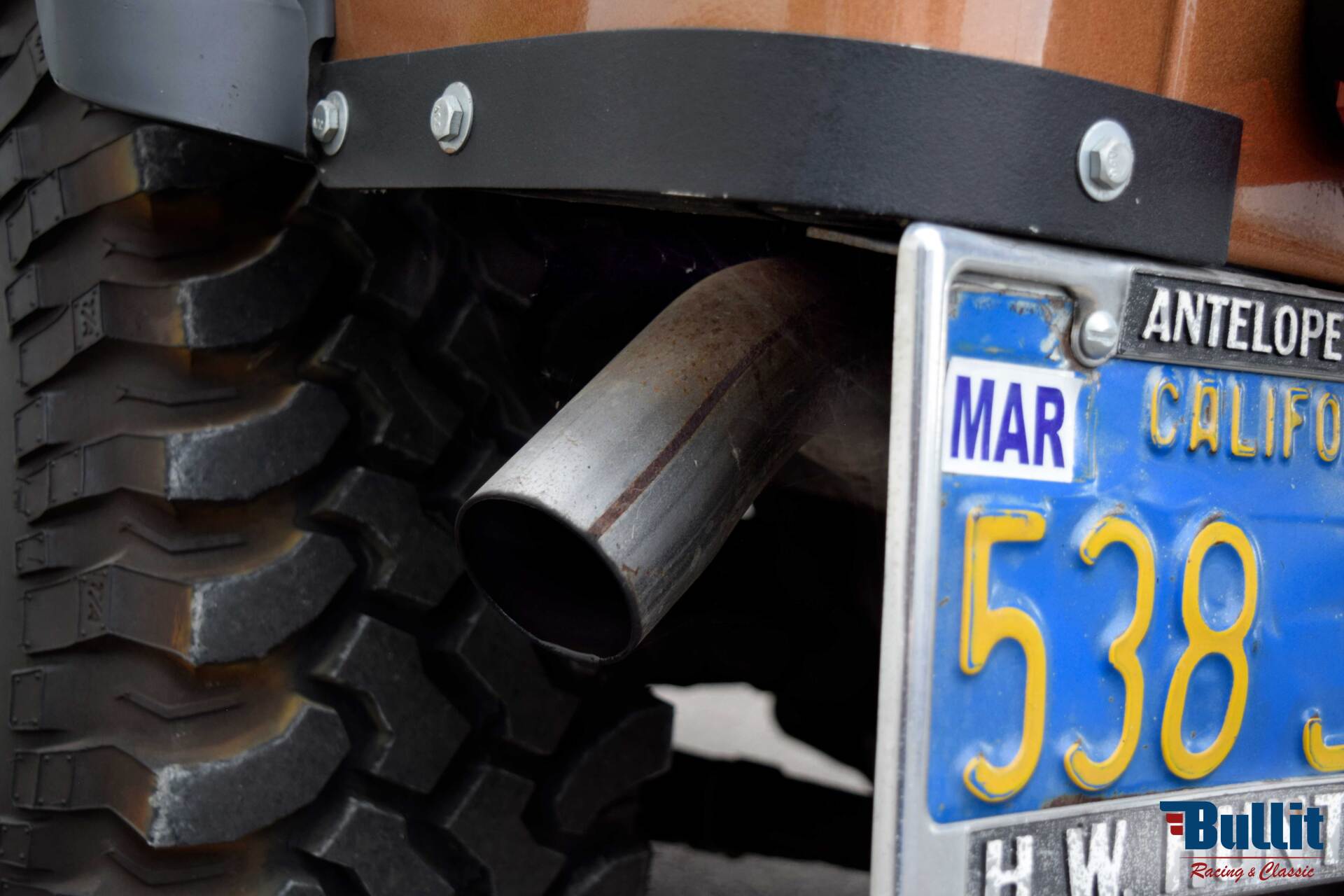 échappement JEEP RENEGADE 1972