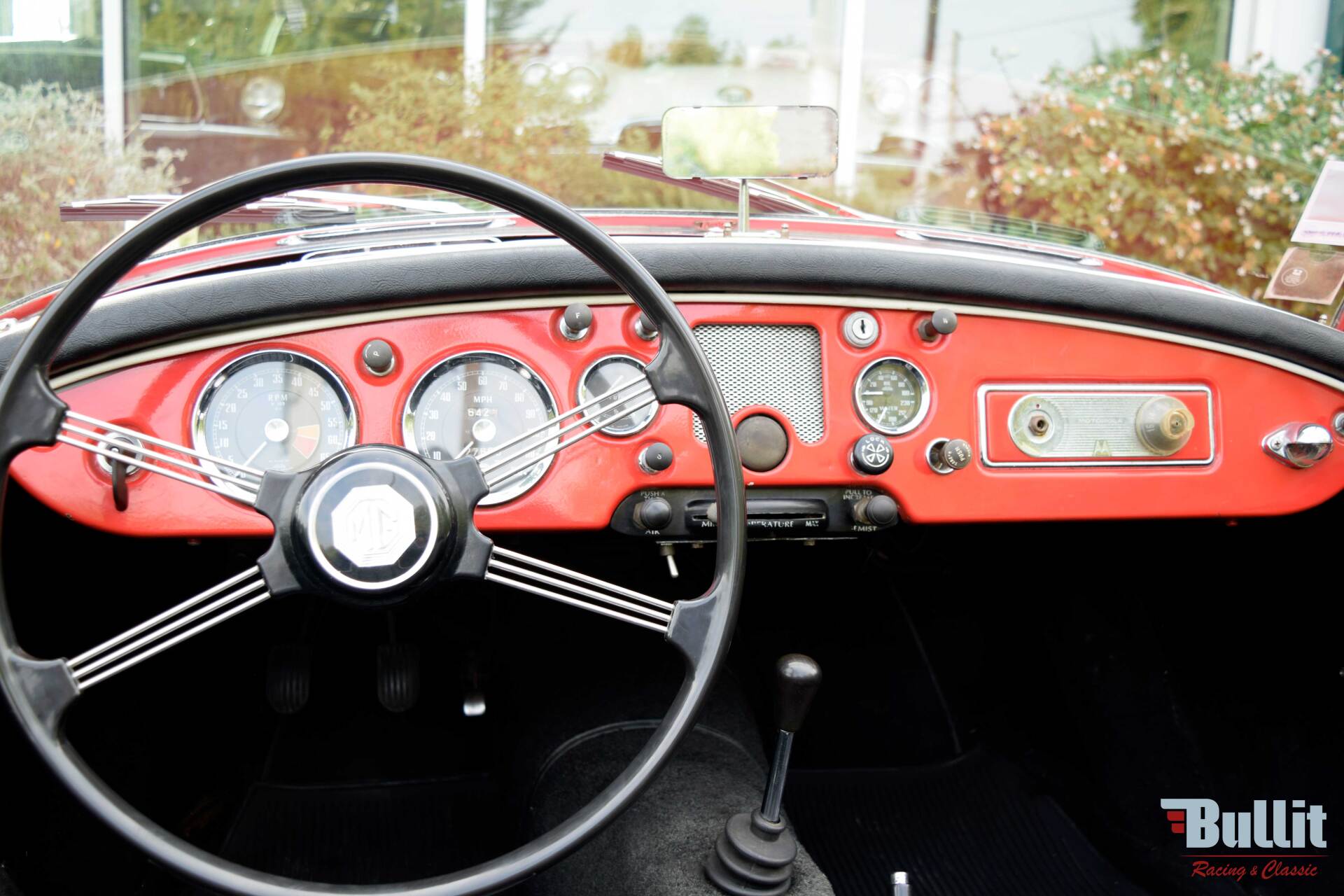 tableau de bord MGA 1500 cabriolet MK1 de 1959