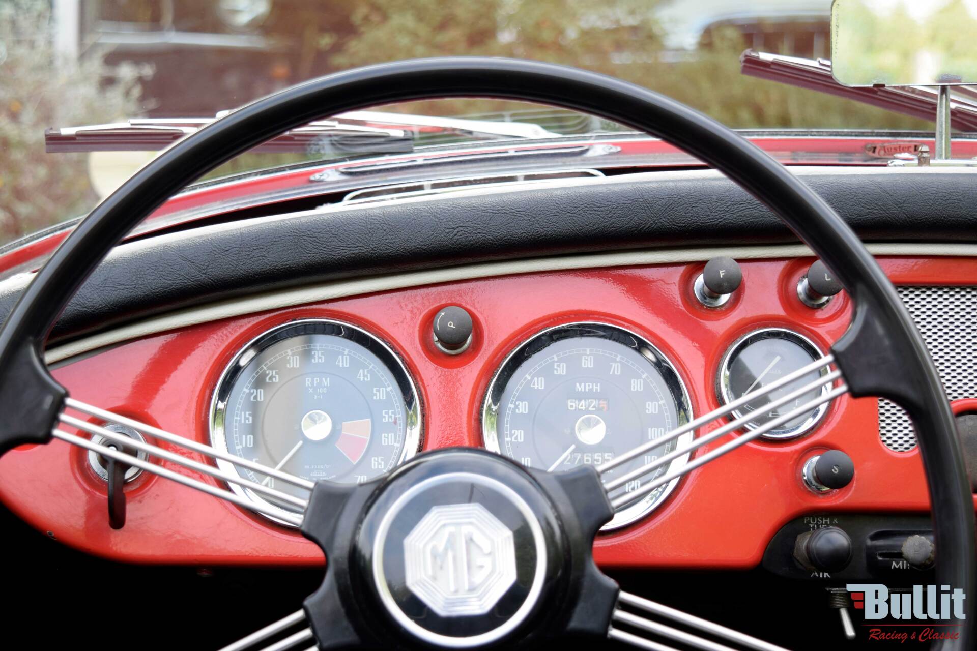 Volant de MGA 1500 cabriolet MK1 de 1959