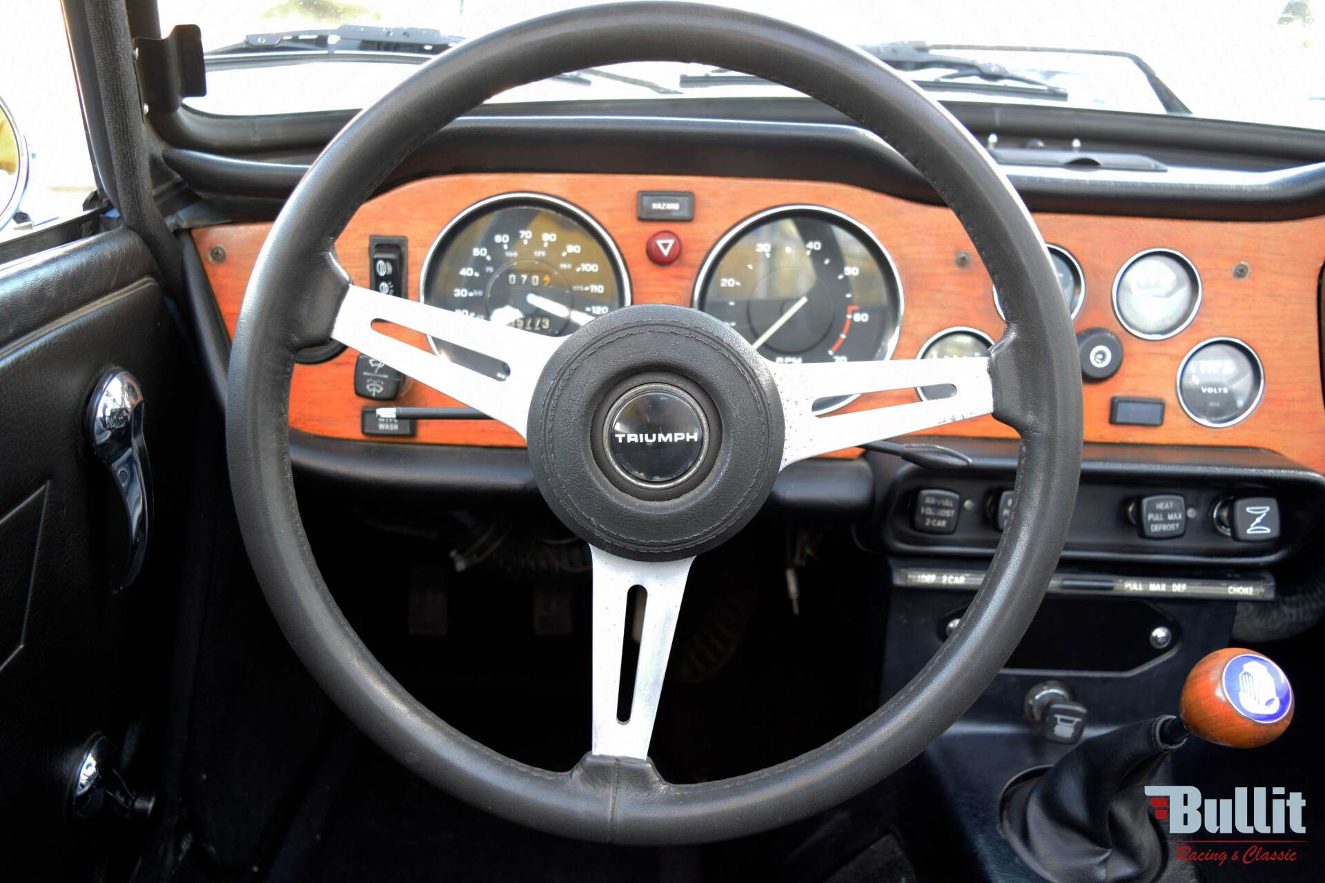 volant Triumph TR6 de 1974