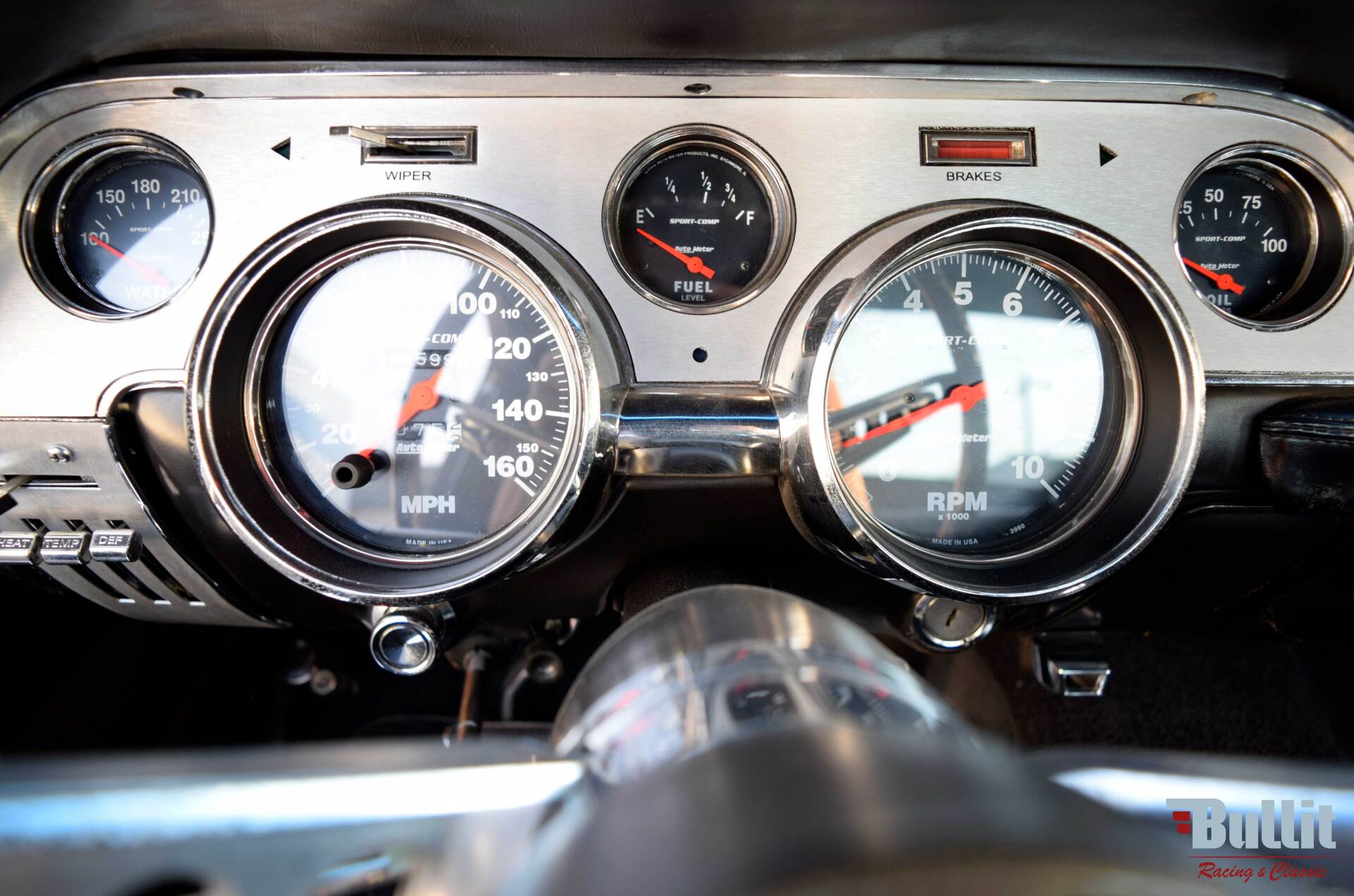 compteurs Ford Mustang Fastback V8 de 1967