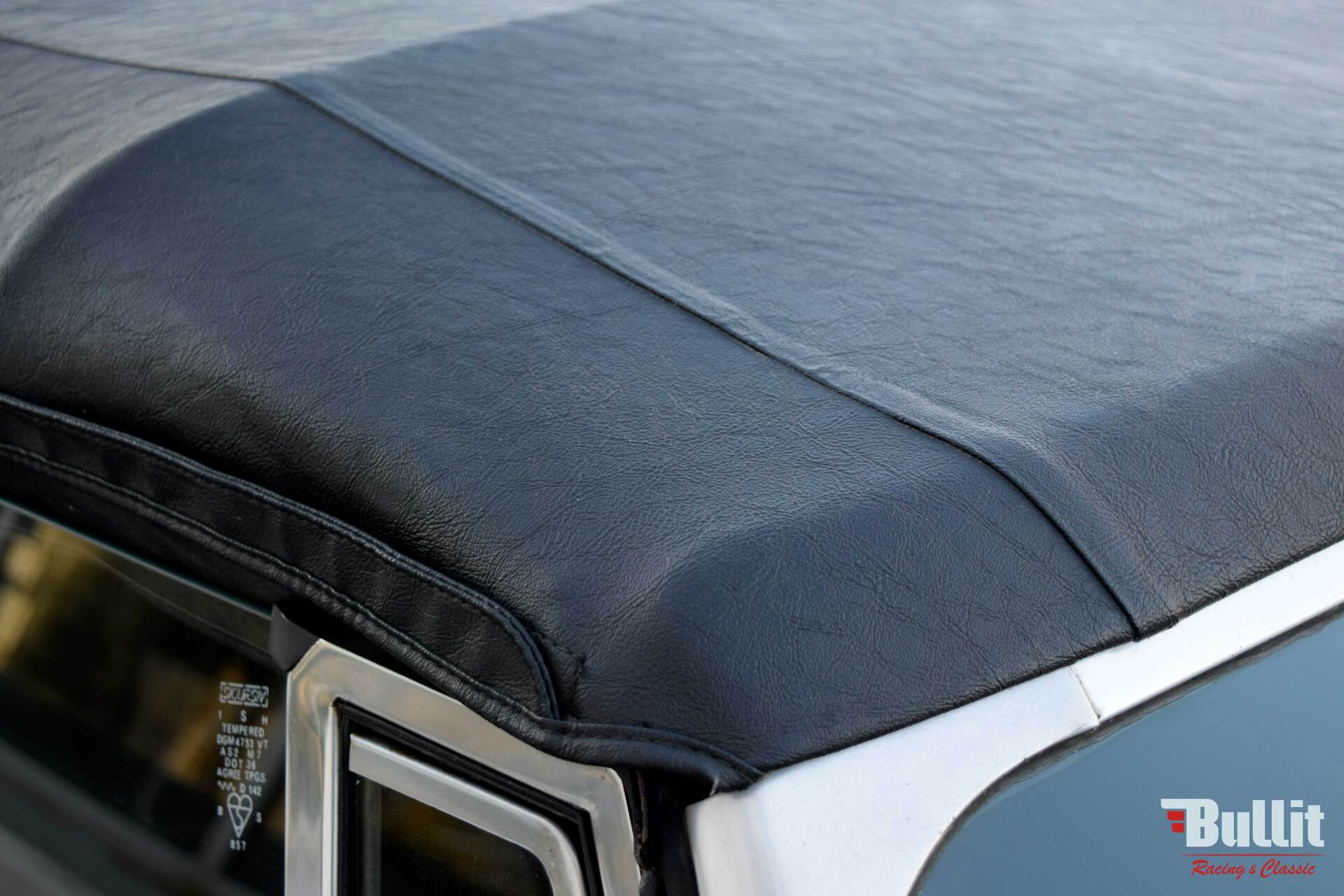 capote de MGB cabriolet de 1972