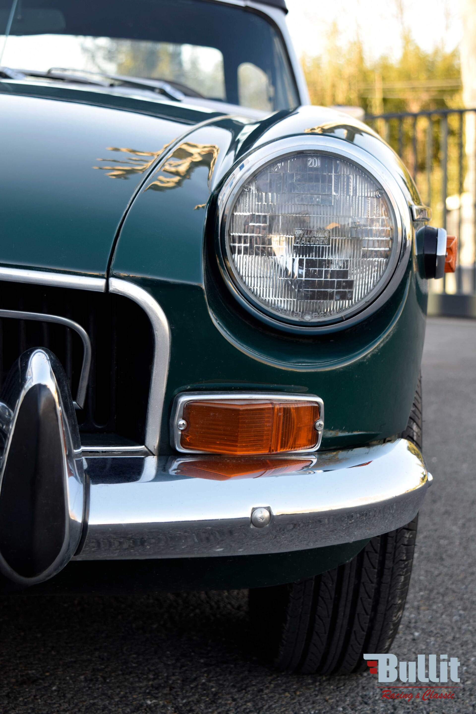 phare de MGB cabriolet de 1972