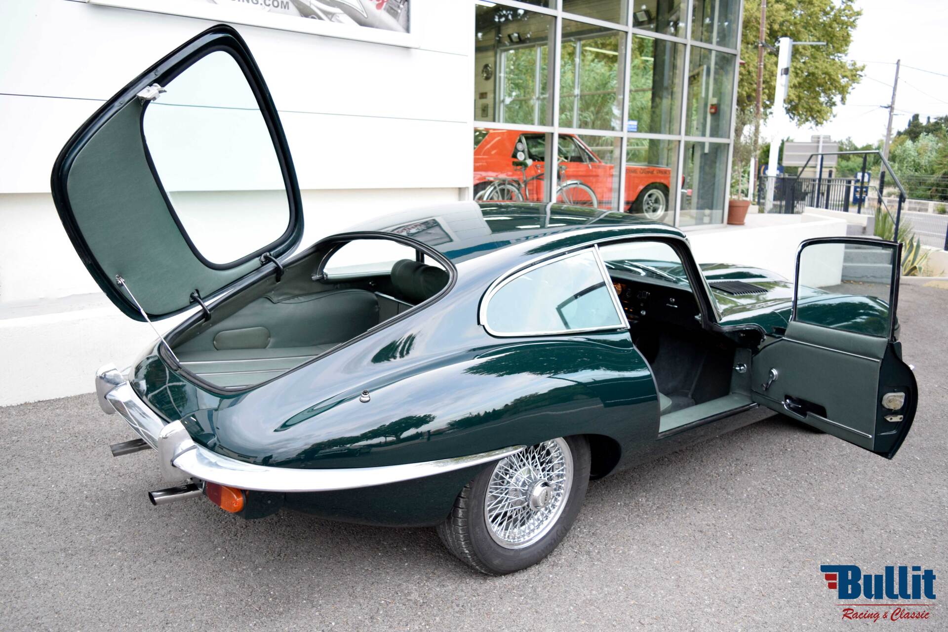 coffre Jaguar type E coupé FHC de 1969