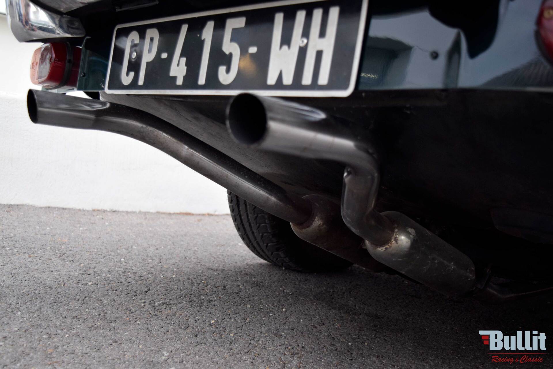 échappement Jaguar type E coupé FHC de 1969