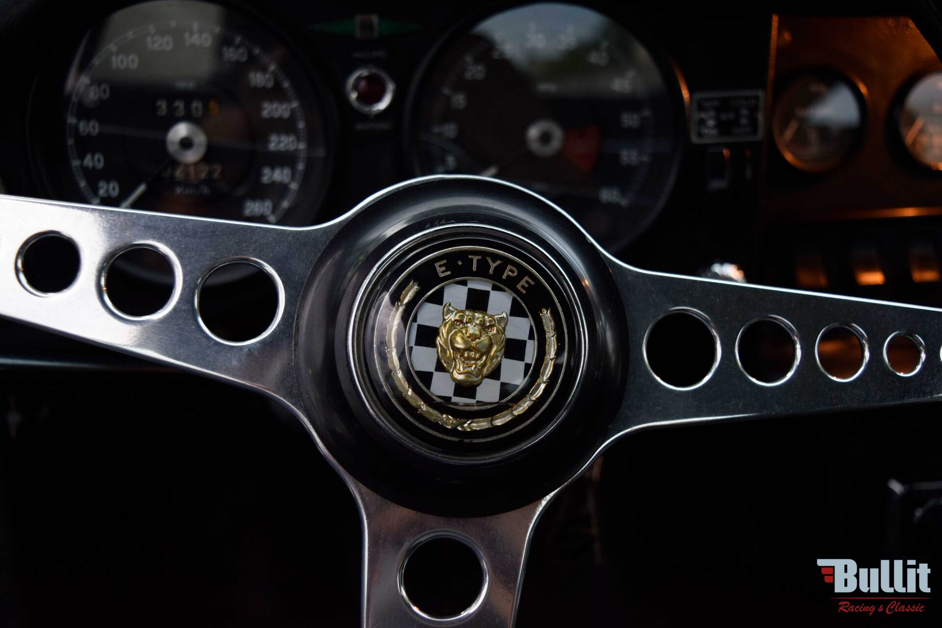 volant Jaguar type E coupé FHC de 1969