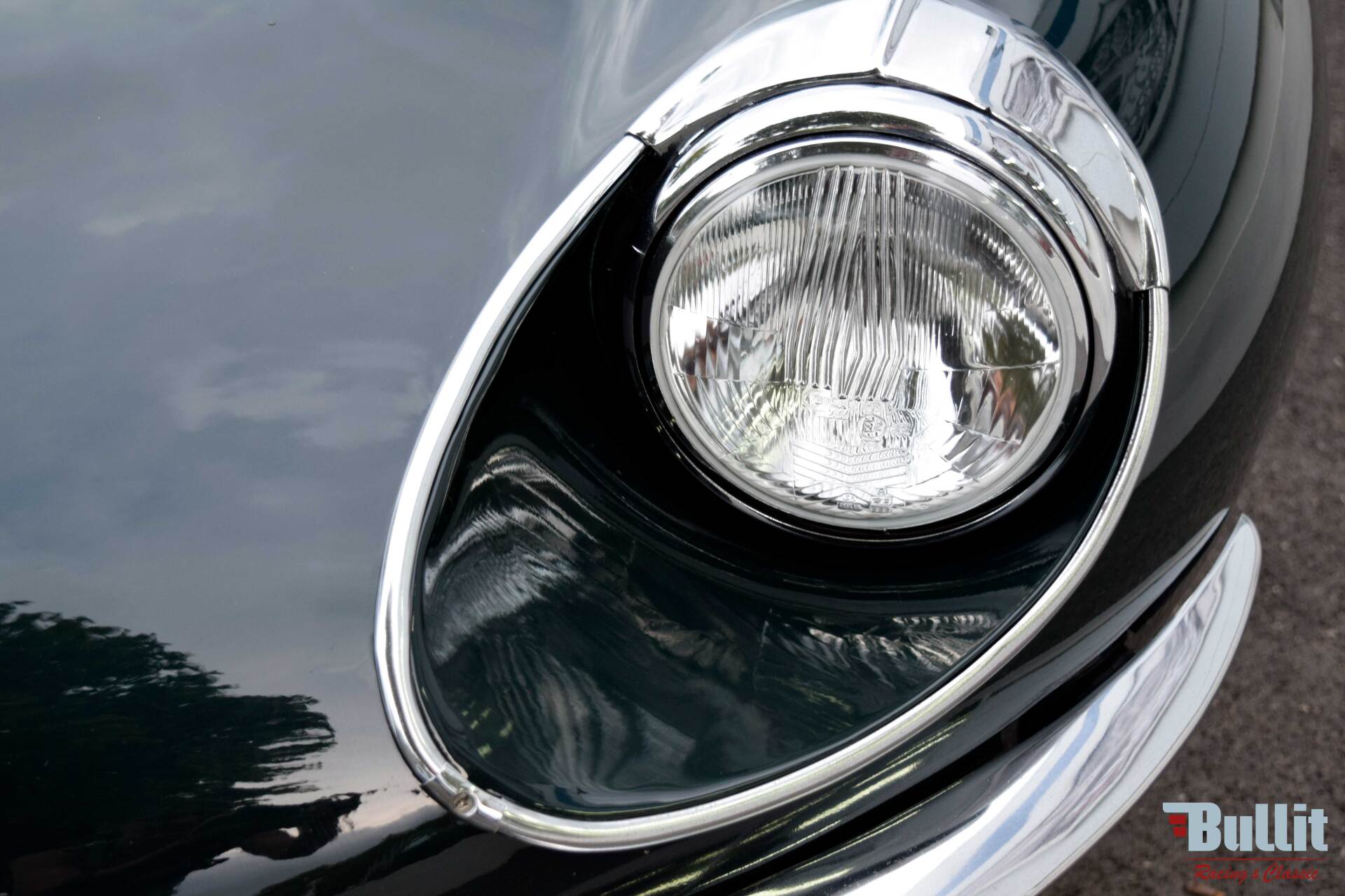 phare Jaguar type E coupé FHC de 1969