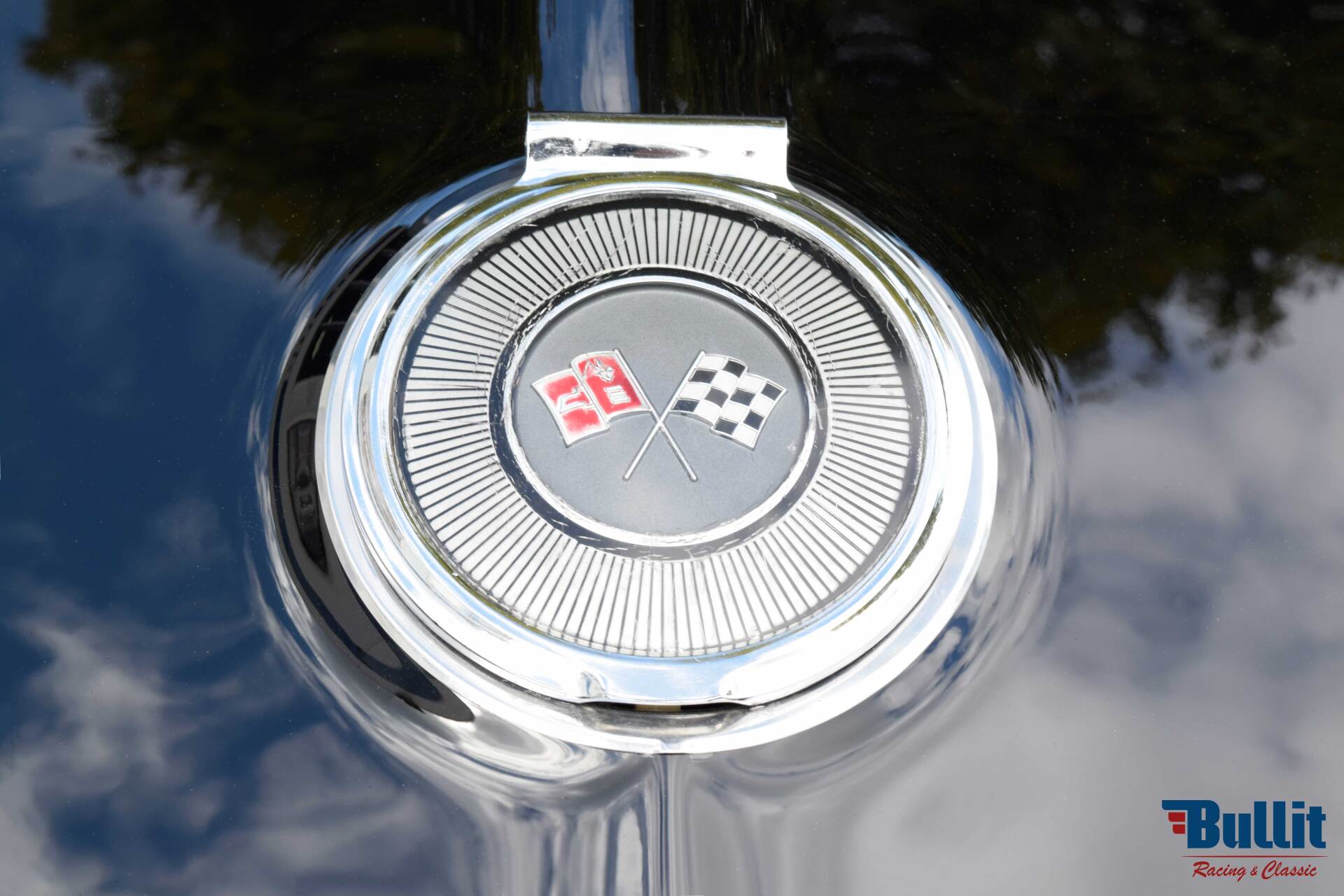 logo Chevrolet Corvette C2 cabriolet de 1965