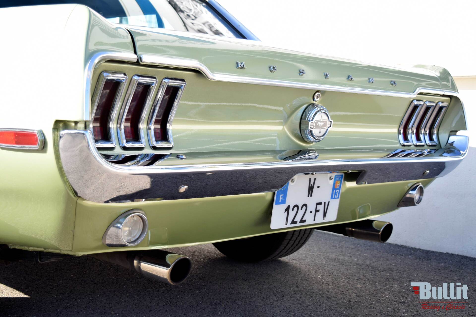 arrière de Ford Mustang coupé de 1968