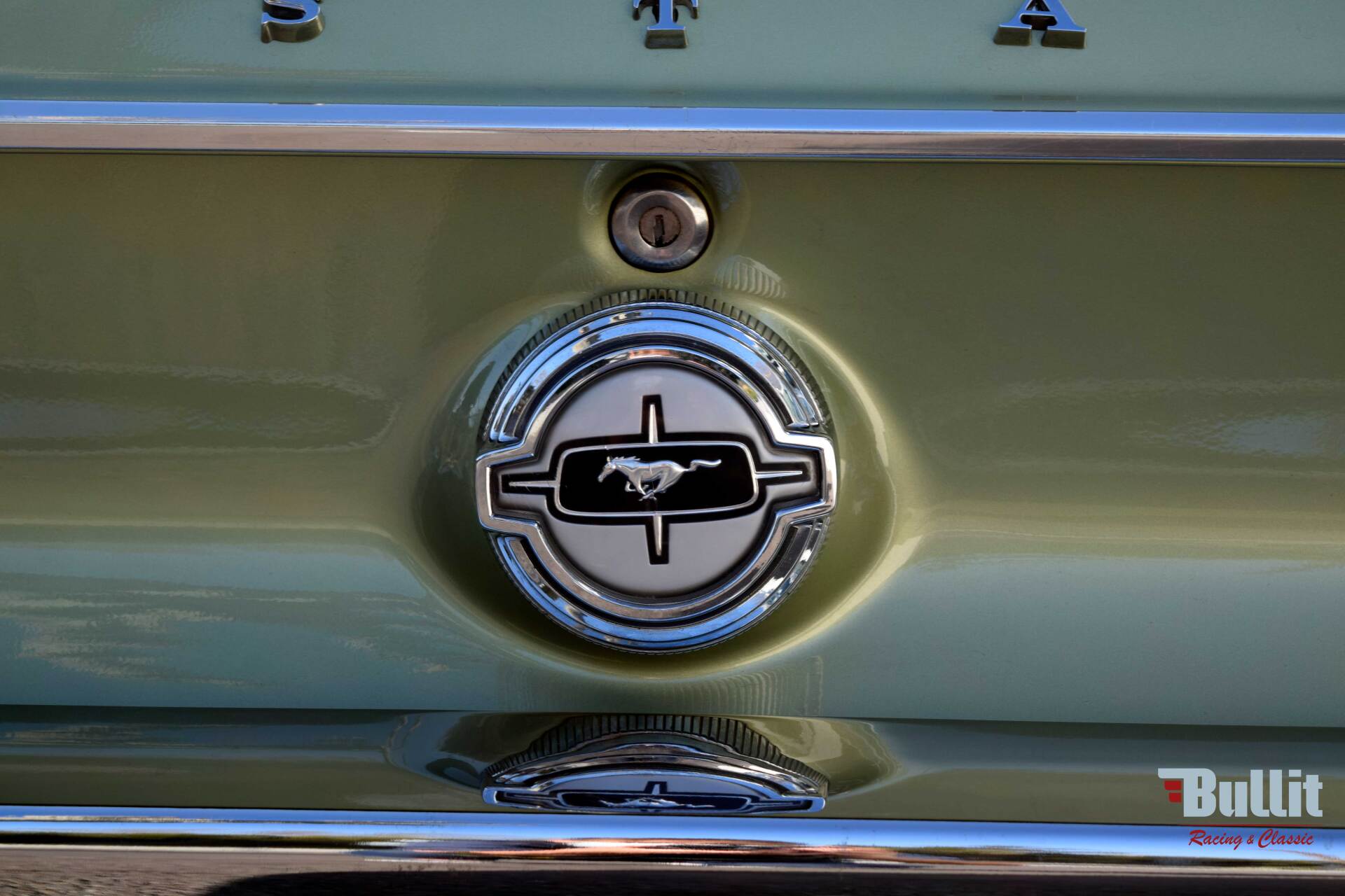 bouchon d'essence de Ford Mustang coupé de 1968