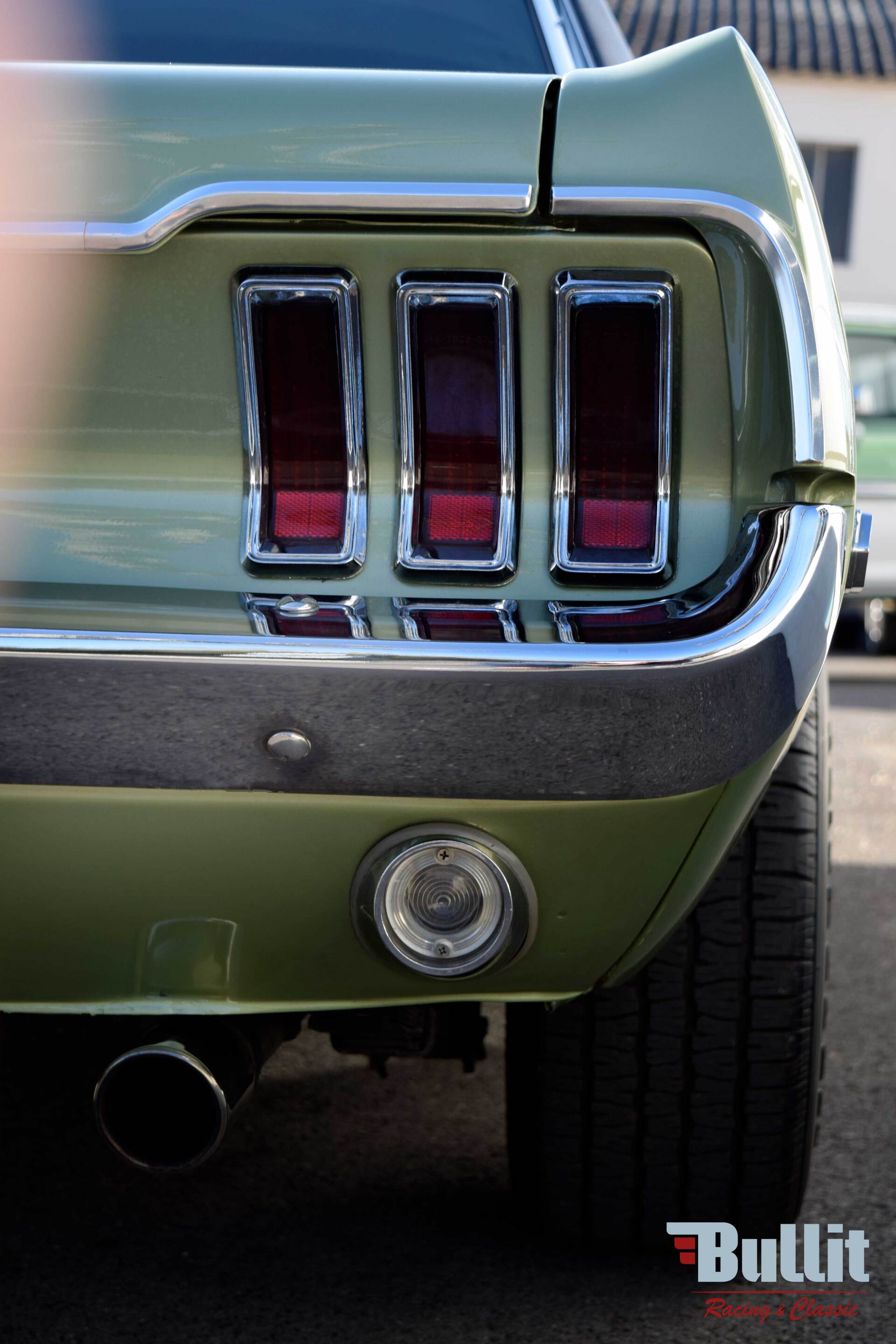 feux arrière de Ford Mustang coupé de 1968