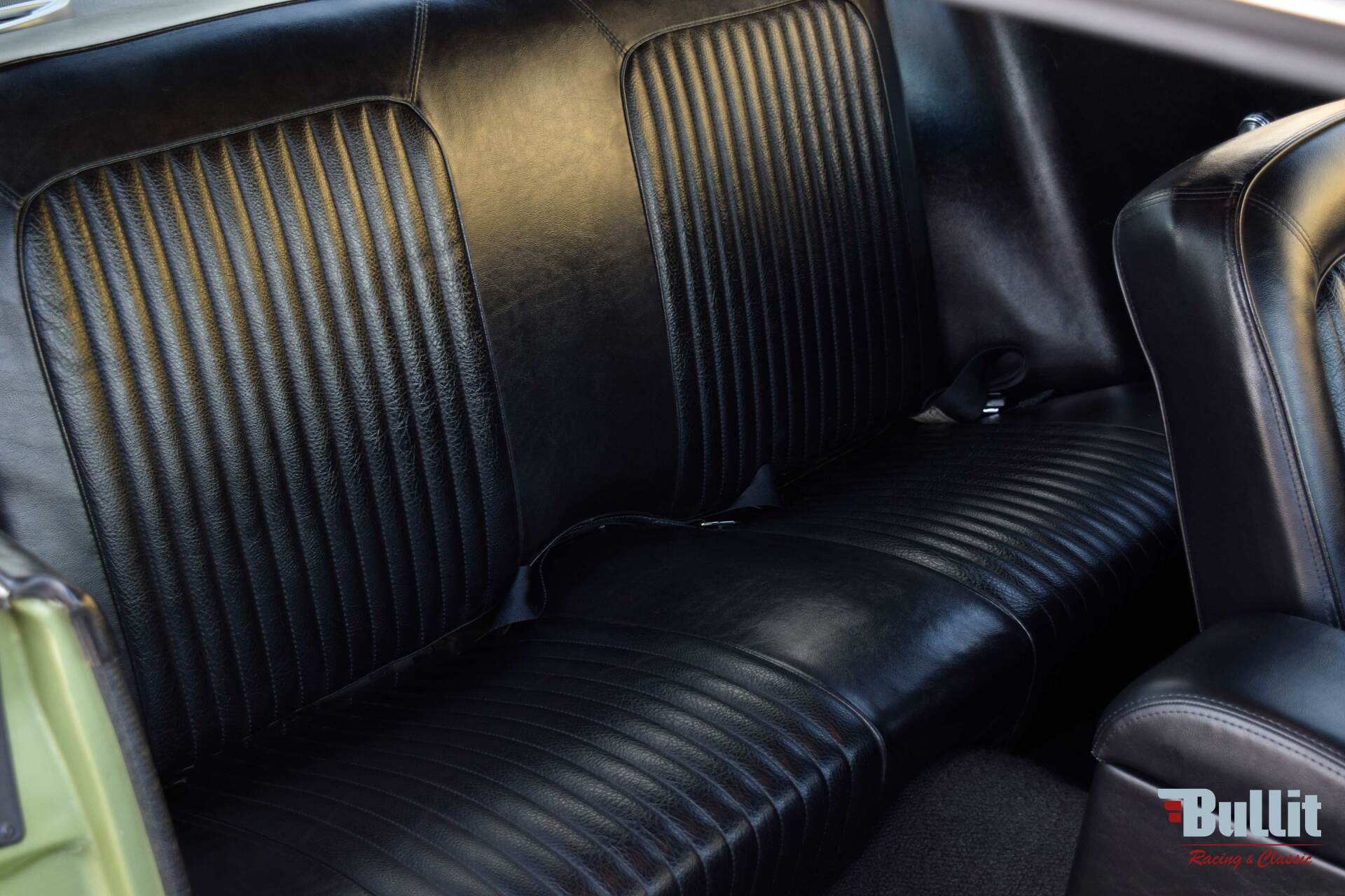 banquette arrière de Ford Mustang coupé de 1968