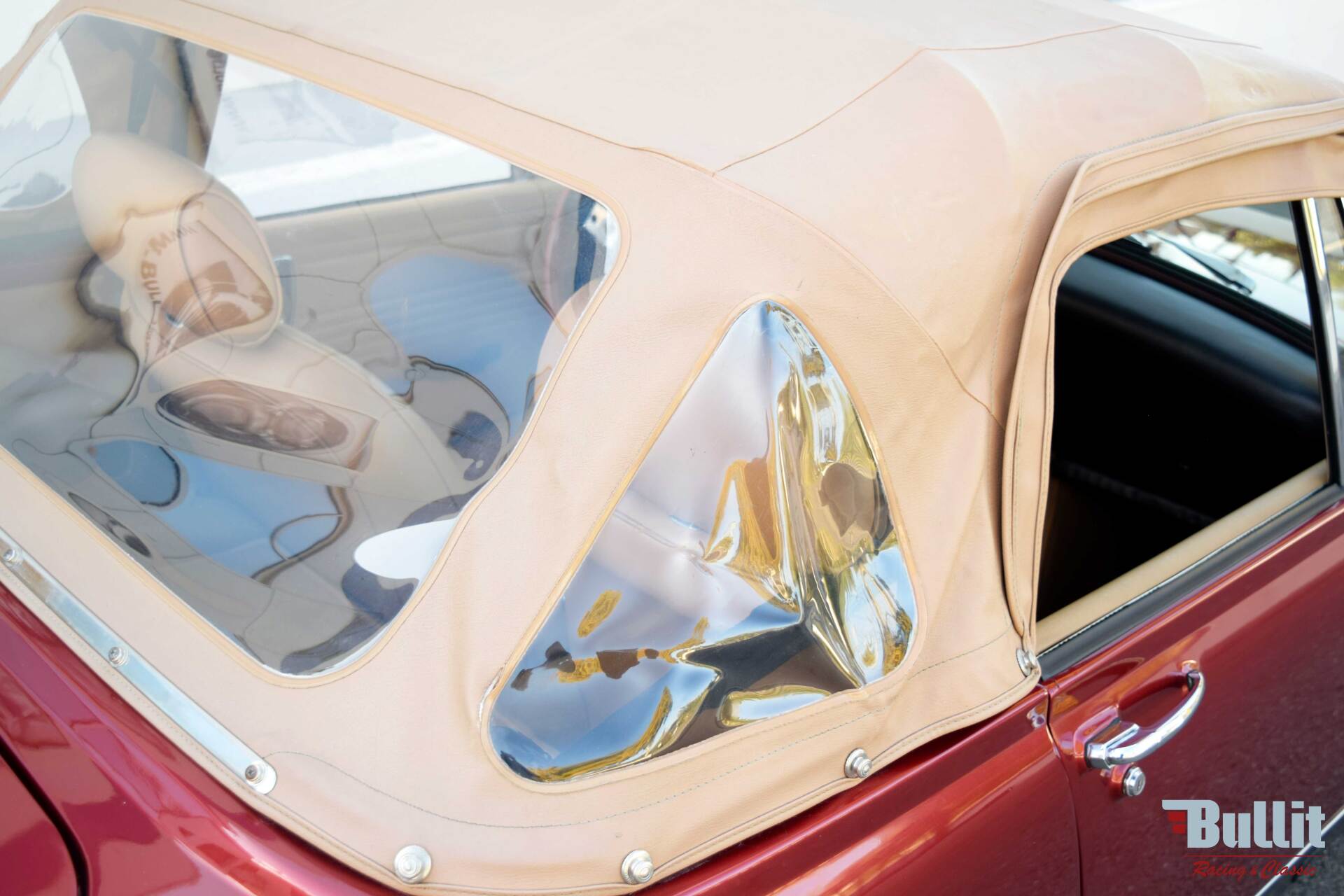 capote de MG MIDGET cabriolet de 1972
