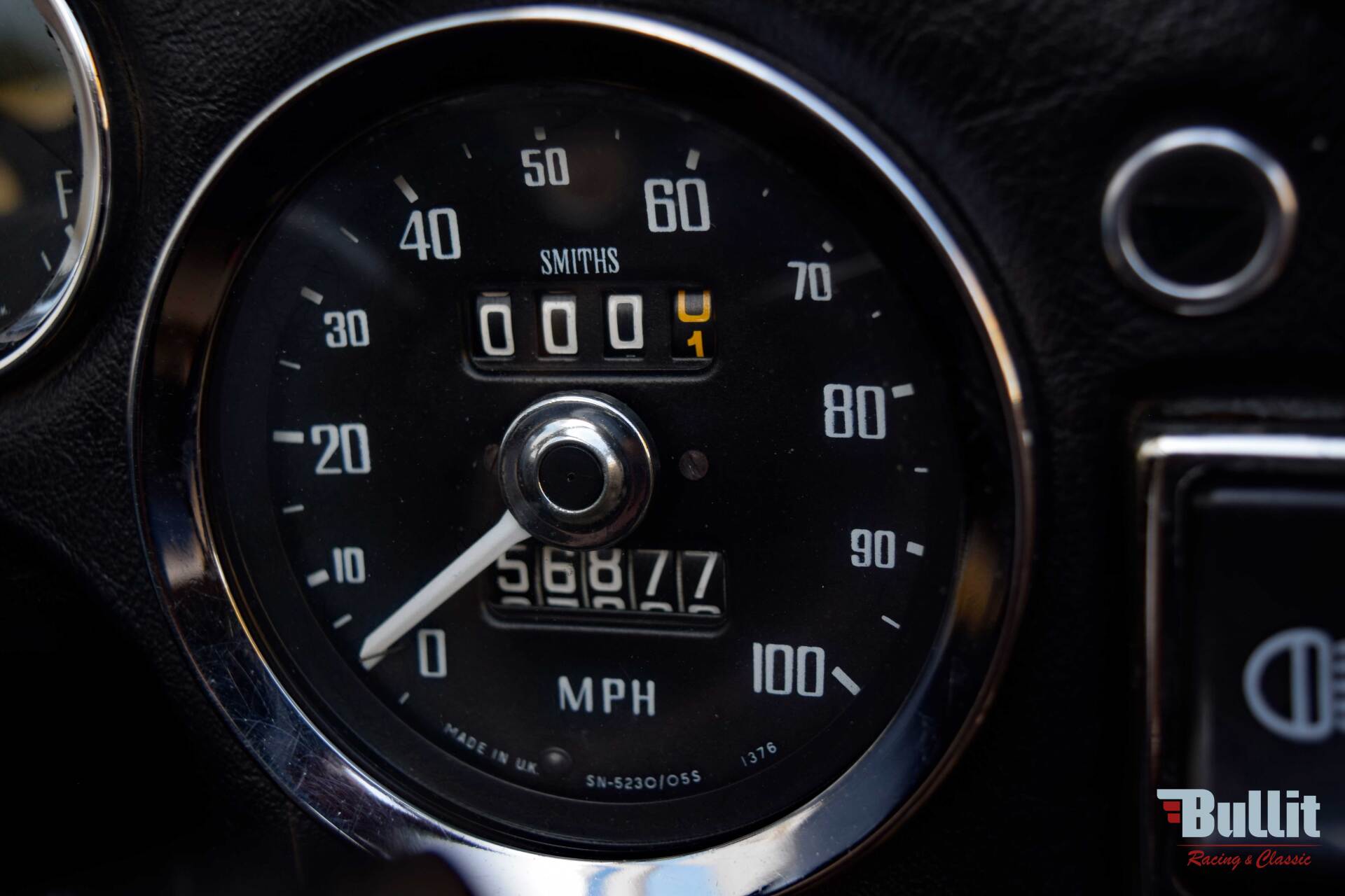 compteur de MG MIDGET cabriolet de 1972
