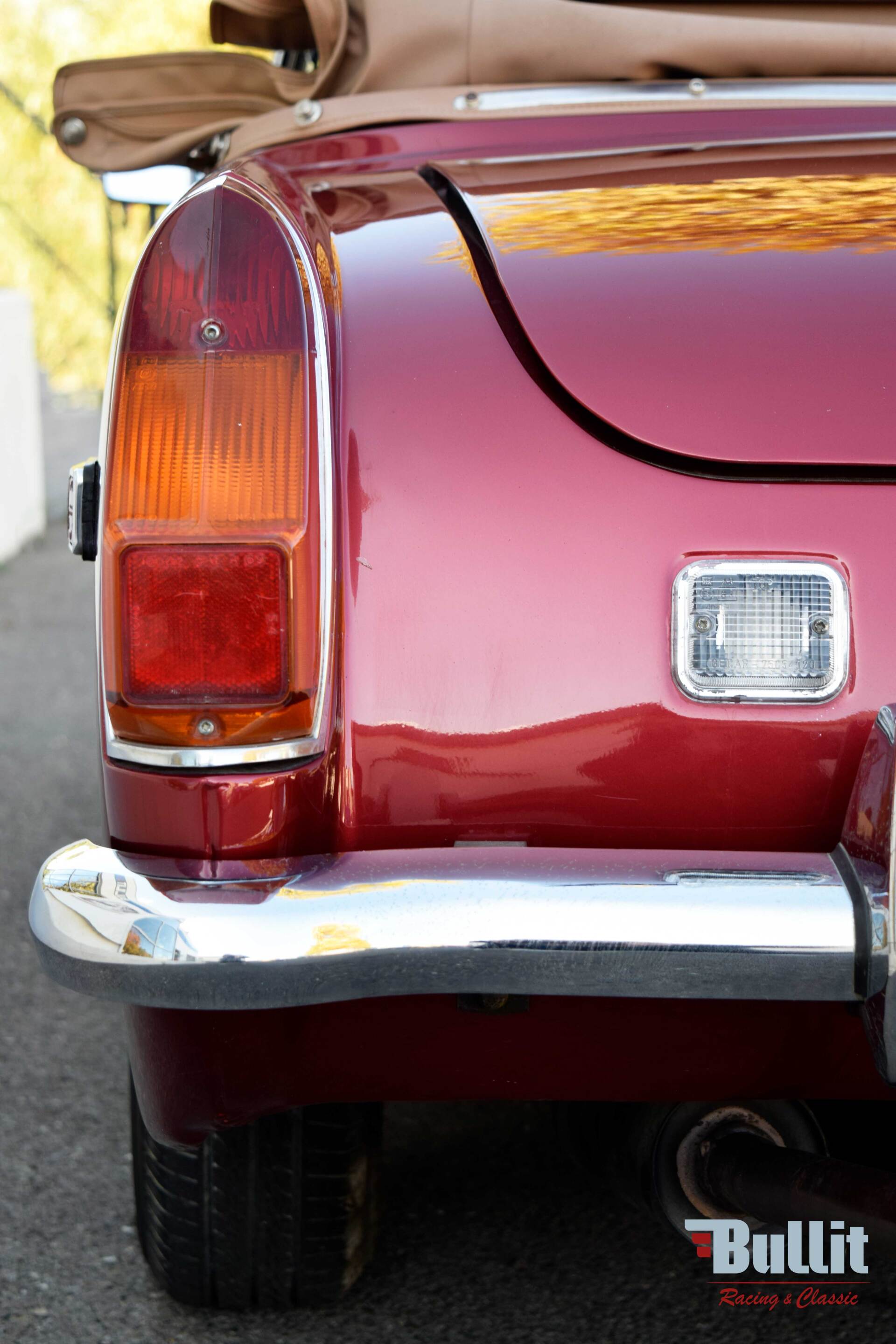 feux arrière de MG MIDGET cabriolet de 1972