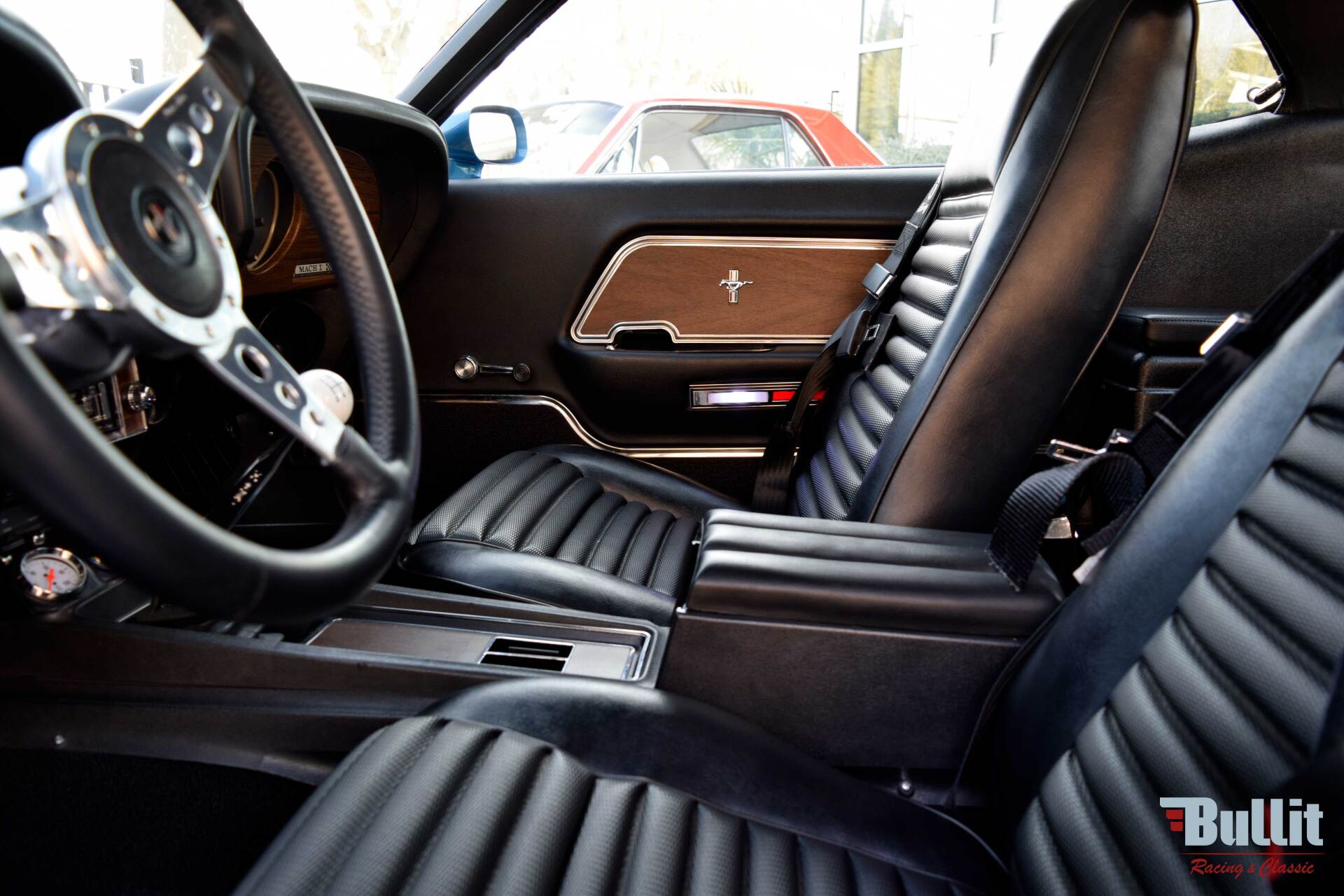 intérieur de Ford mustang fastback MACH 1 sportsroof de 1969