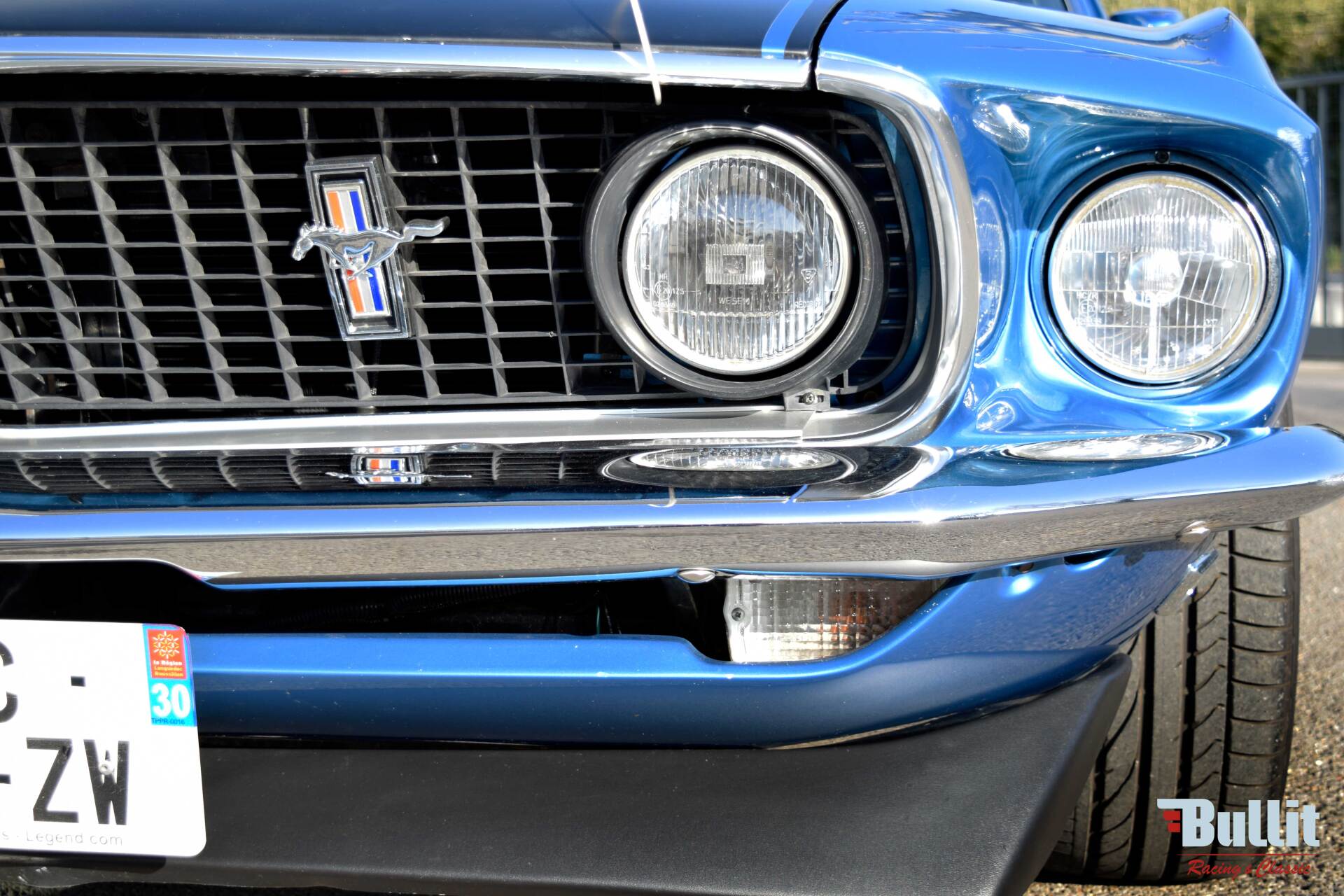 phare avant de Ford mustang fastback MACH 1 sportsroof de 1969