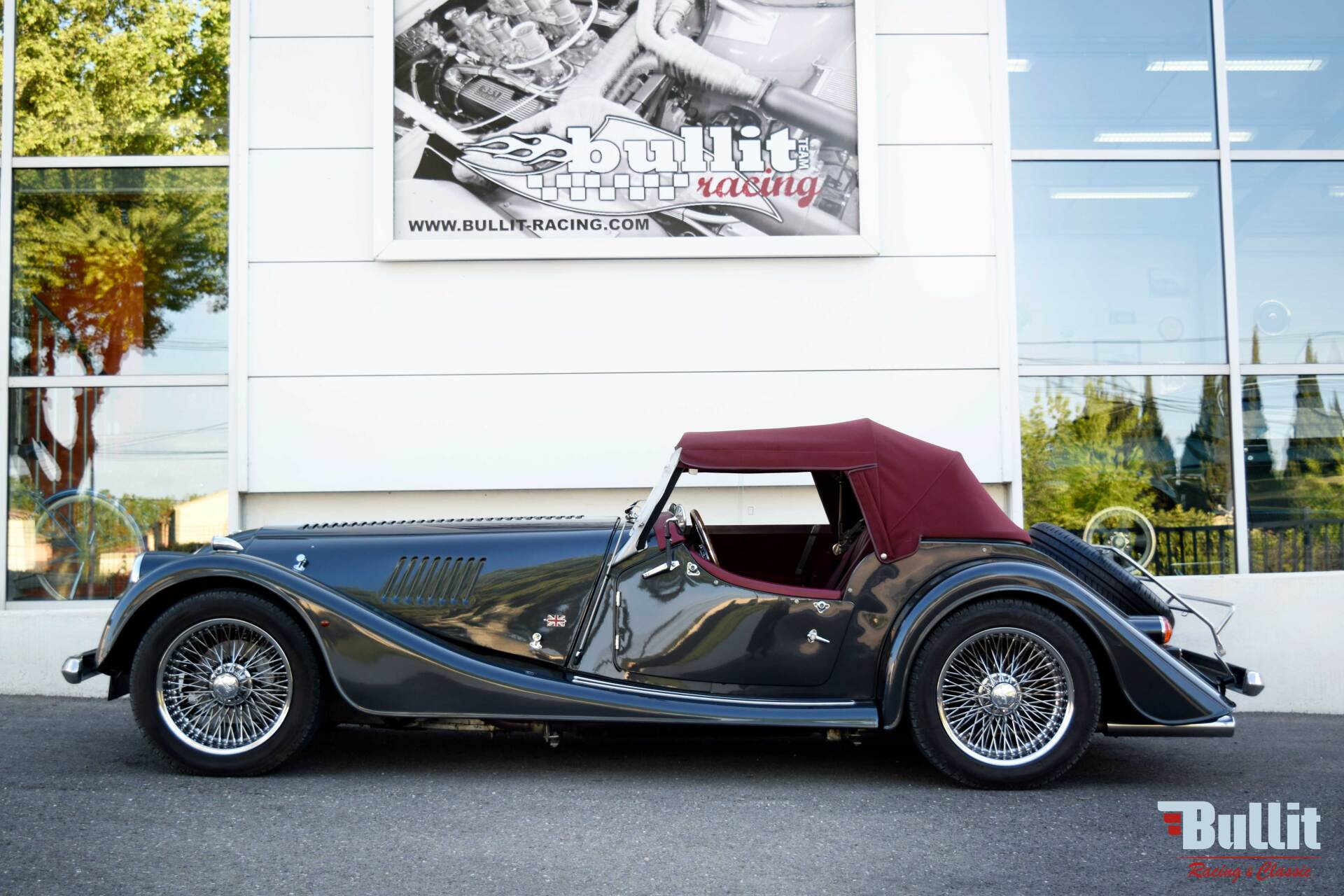 Morgan 4/4, vue de profil gauche