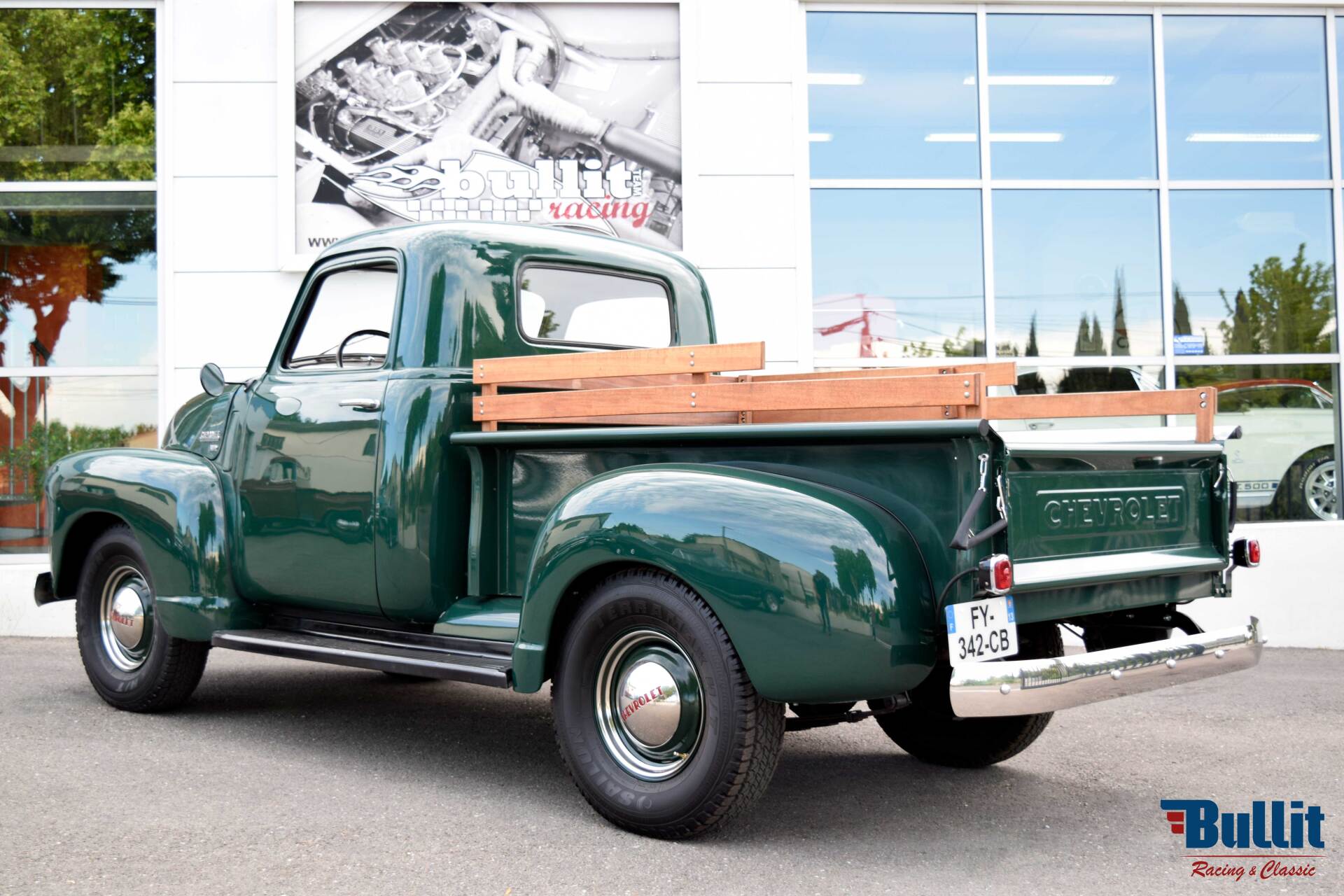 Chevrolet Pickup 3100 de 1950 vu de 3/4 arrière gauche