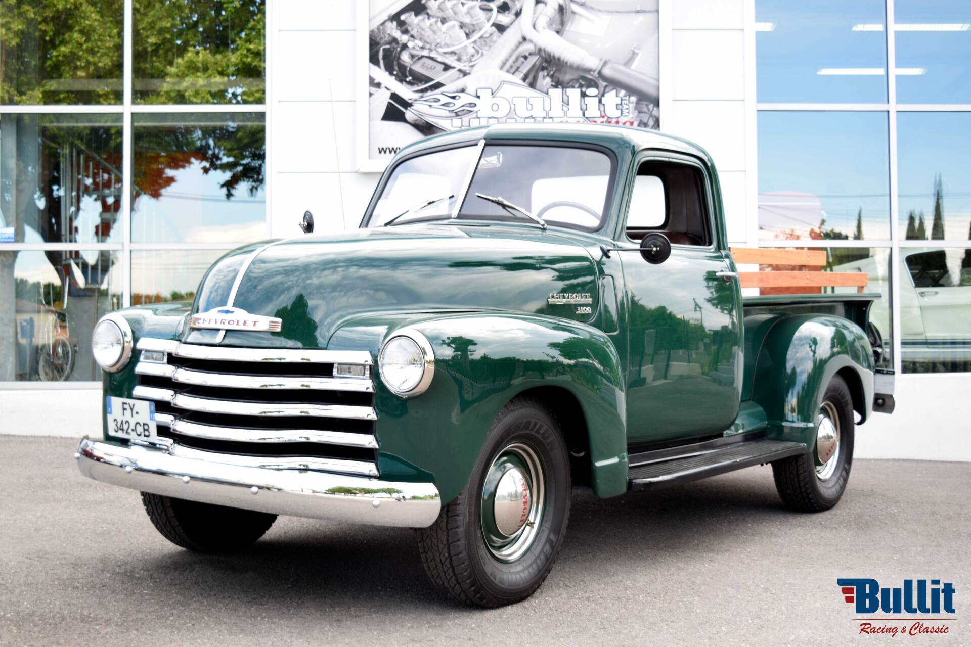 Chevrolet pickup 3100 vert de 1950
