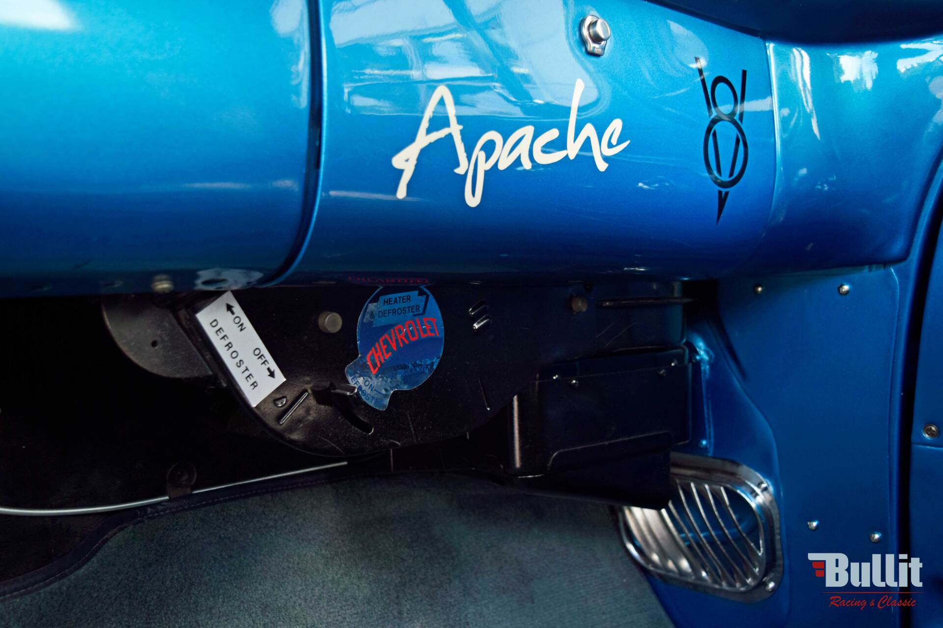 boite à gants Chevrolet Apache de 1959