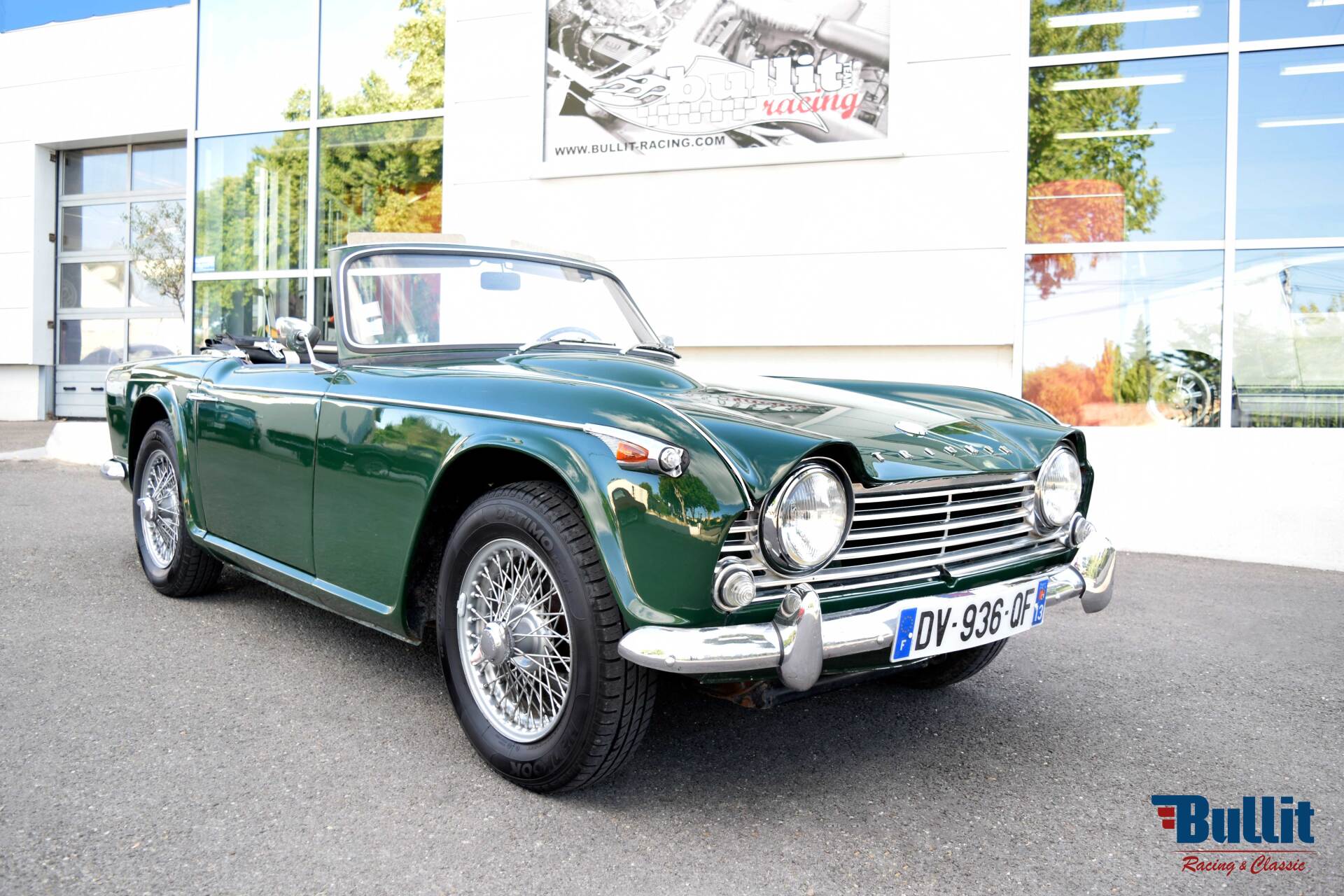 Triumph TR4 irs verte de 1966