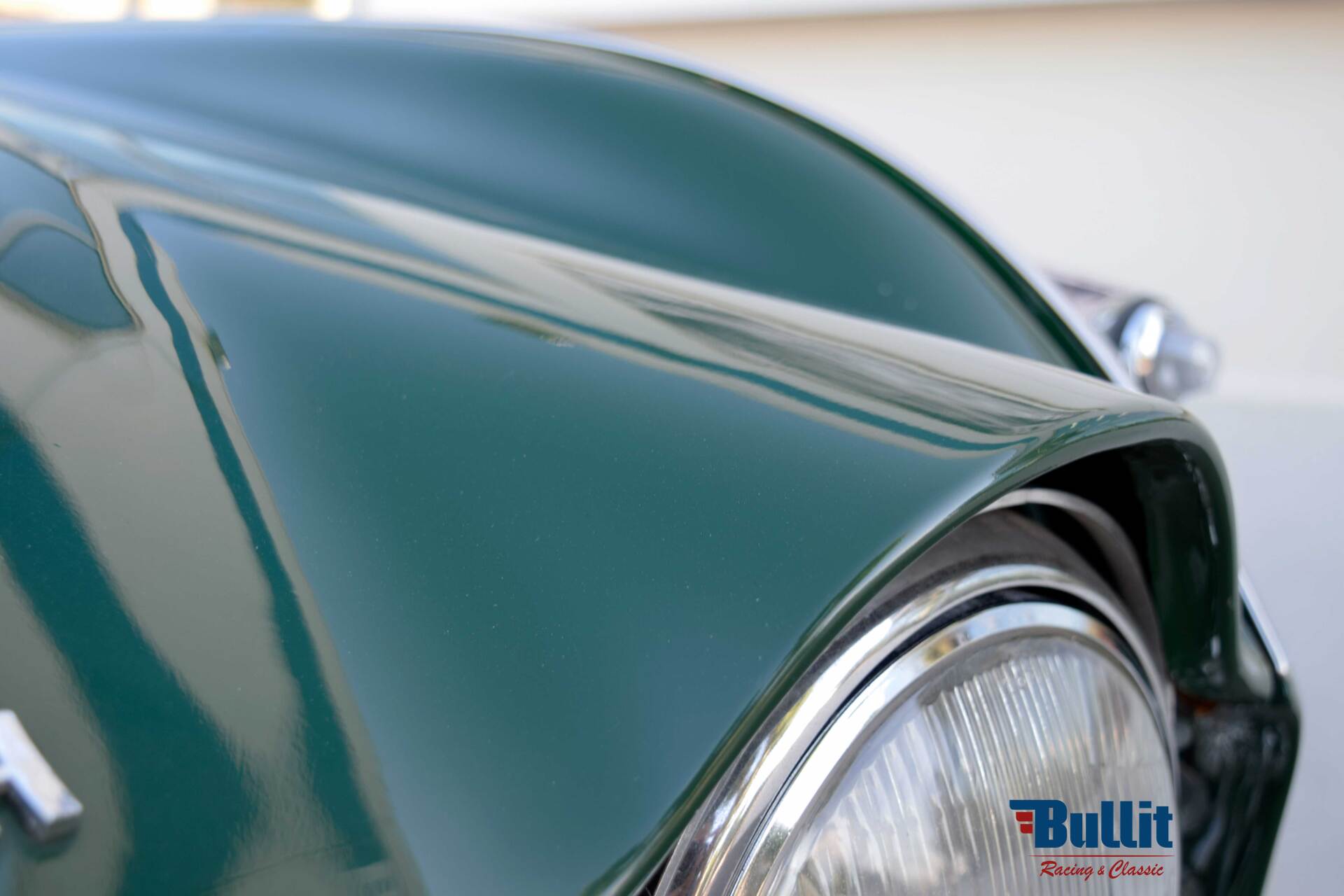 phare de Triumph TR4 A irs de 1966 vert intérieur noir