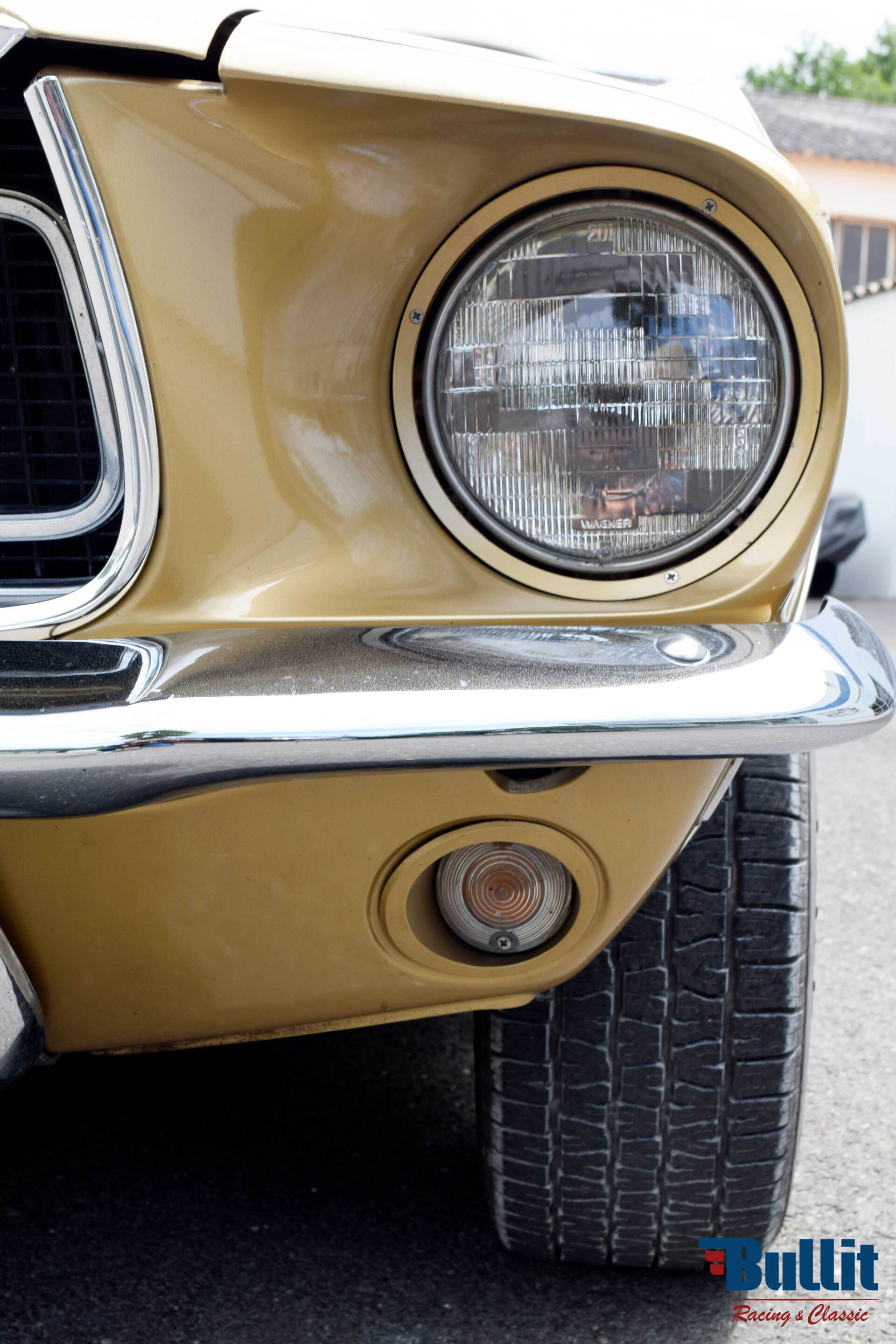 phare de Mustang cabriolet de 1968