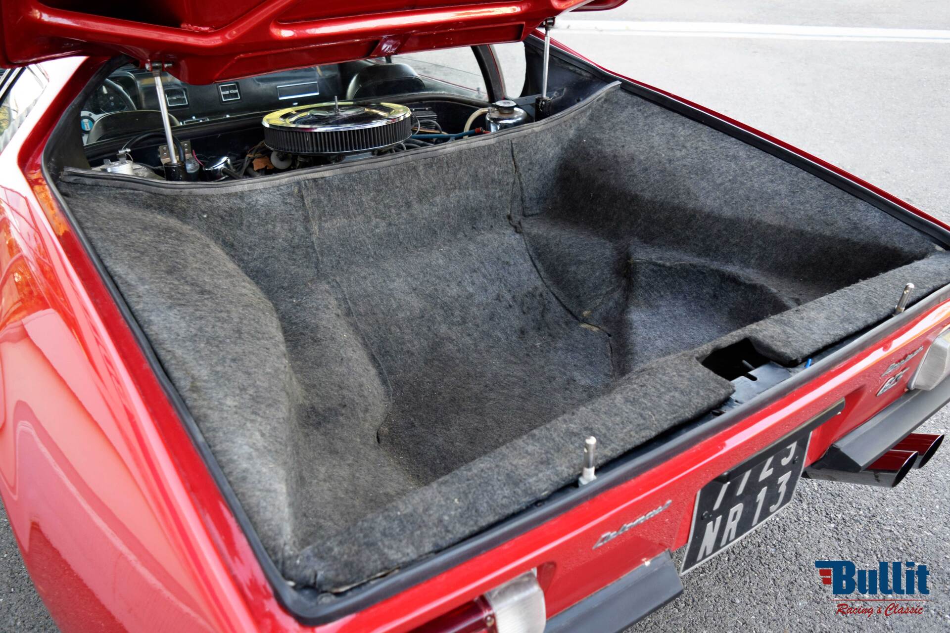 coffre de DE TOMASO PANTERA GTS 1971 ROUGE