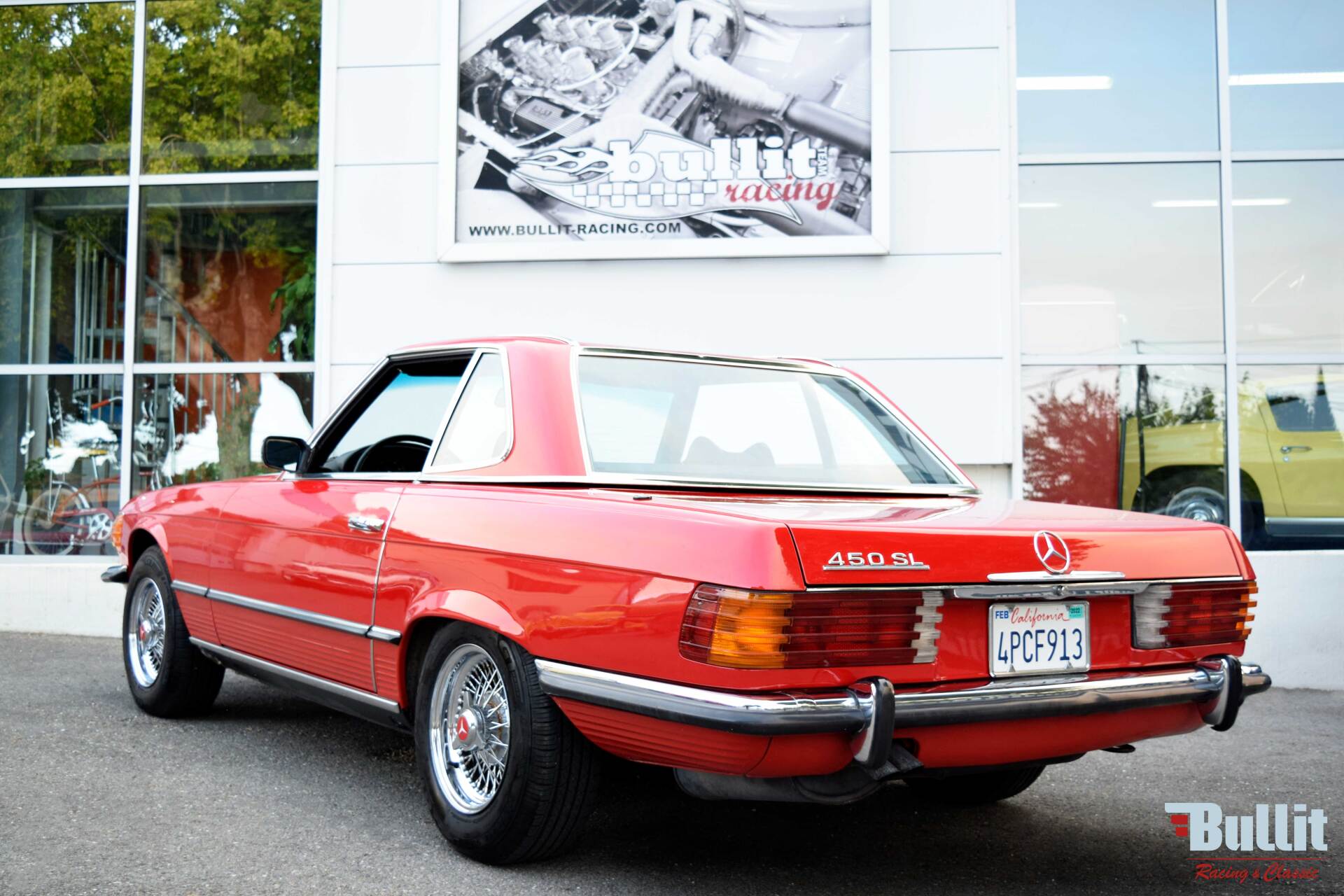 MERCEDES 450SL ROUGE DE 1972