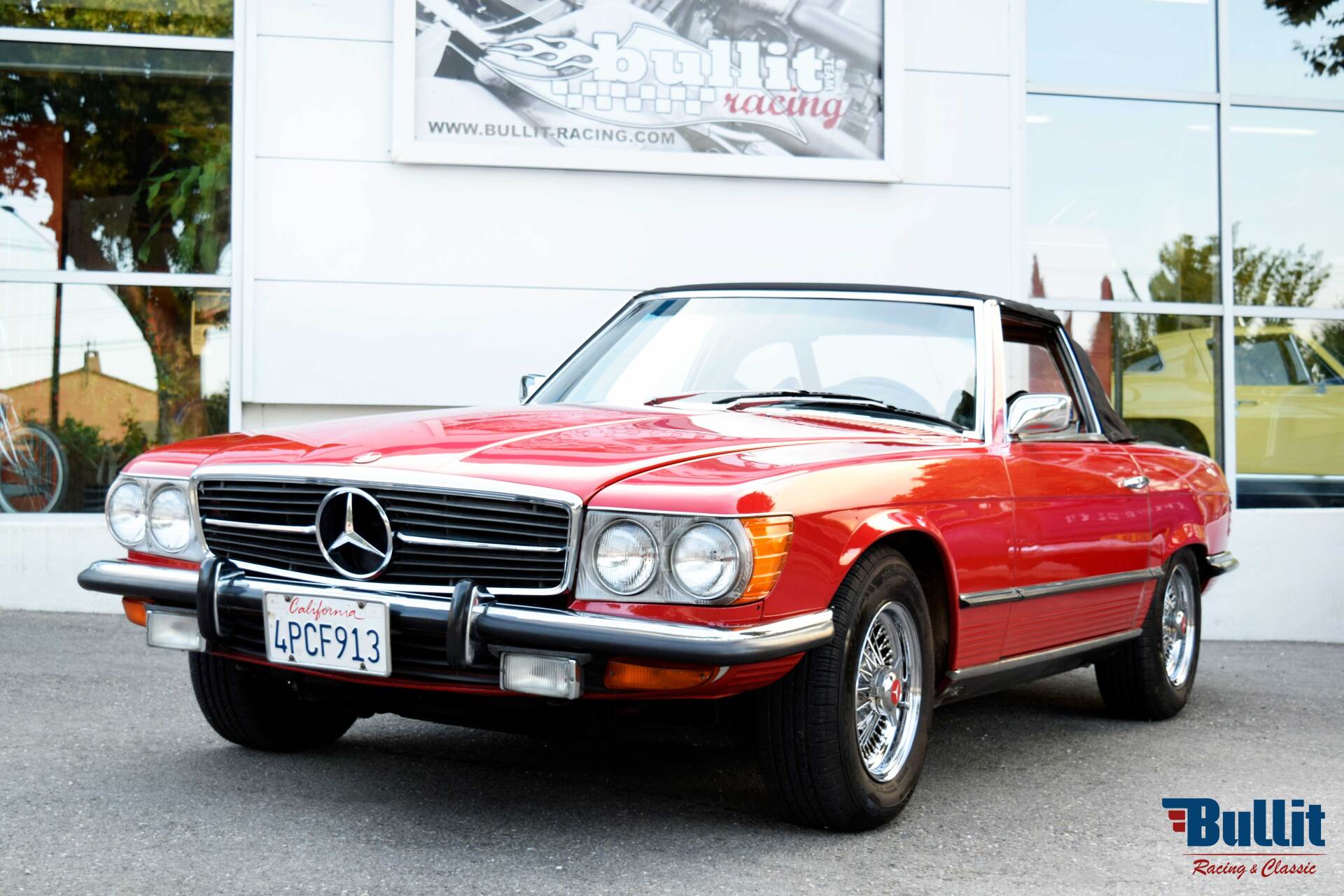 MERCEDES 450SL ROUGE DE 1972